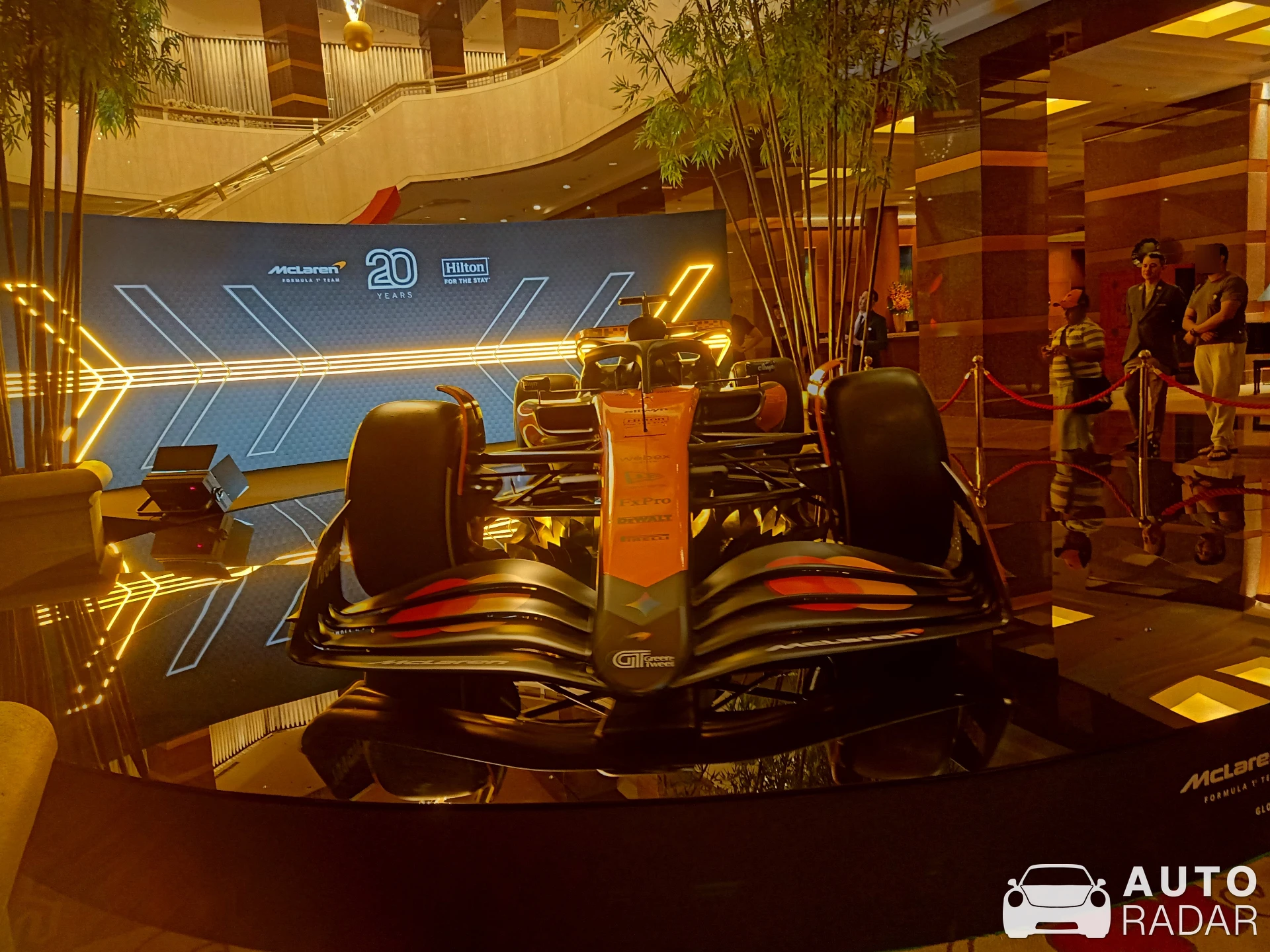 McLaren MCL39 spotted in Singapore, Singapore