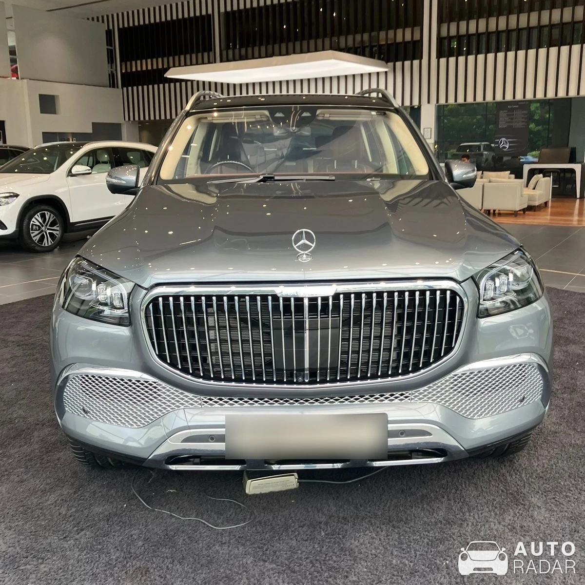 Mercedes-Maybach GLS 600 spotted in Thane, India