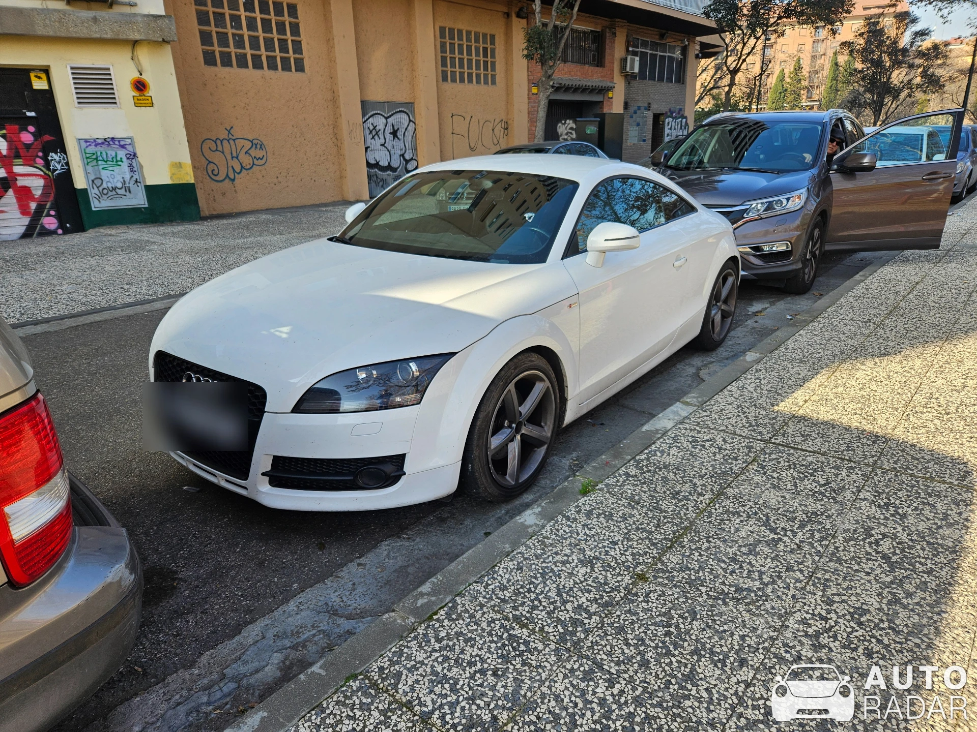 Audi TT spotted in Zaragoza, Spain