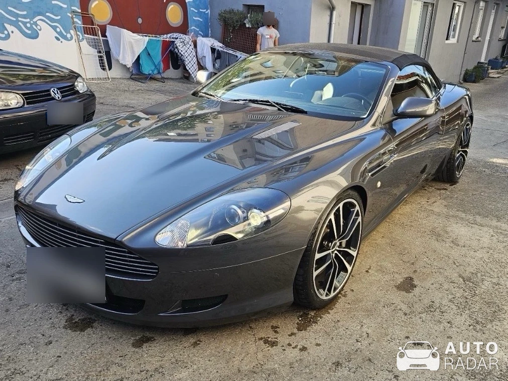 Aston Martin DB9 Volante spotted in Zagreb, Croatia