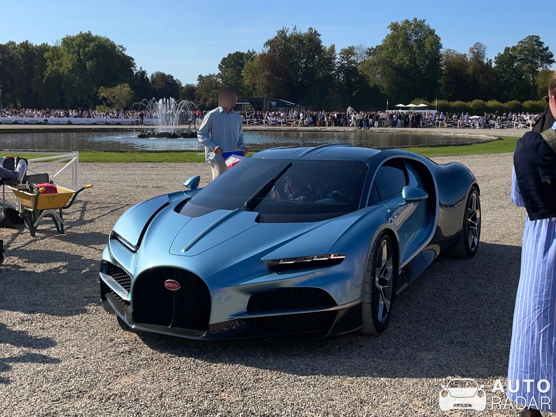 Bugatti Tourbillon spotted in Chantilly, France