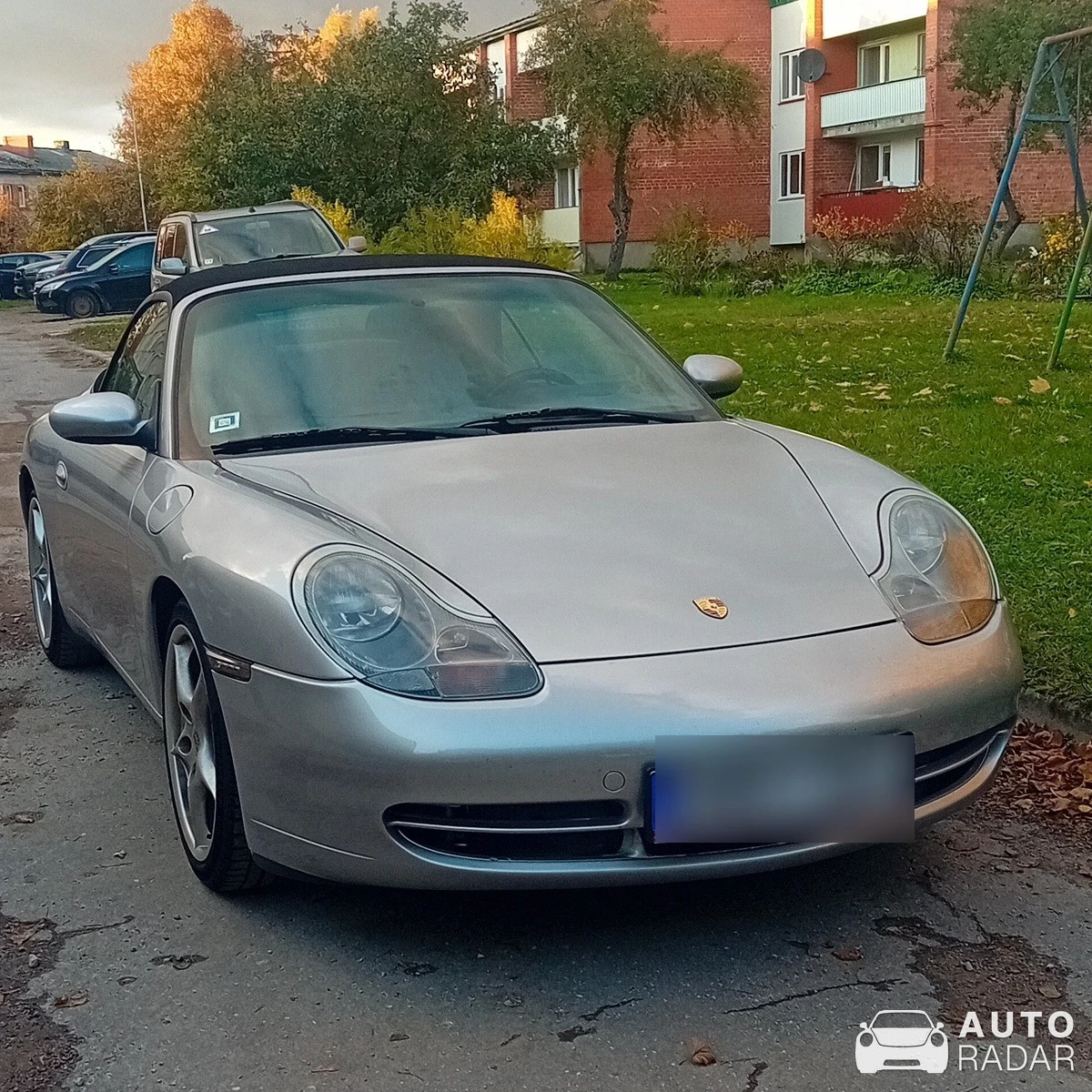 Porsche 996 Carrera Cabriolet spotted in Pļaviņas, Latvia