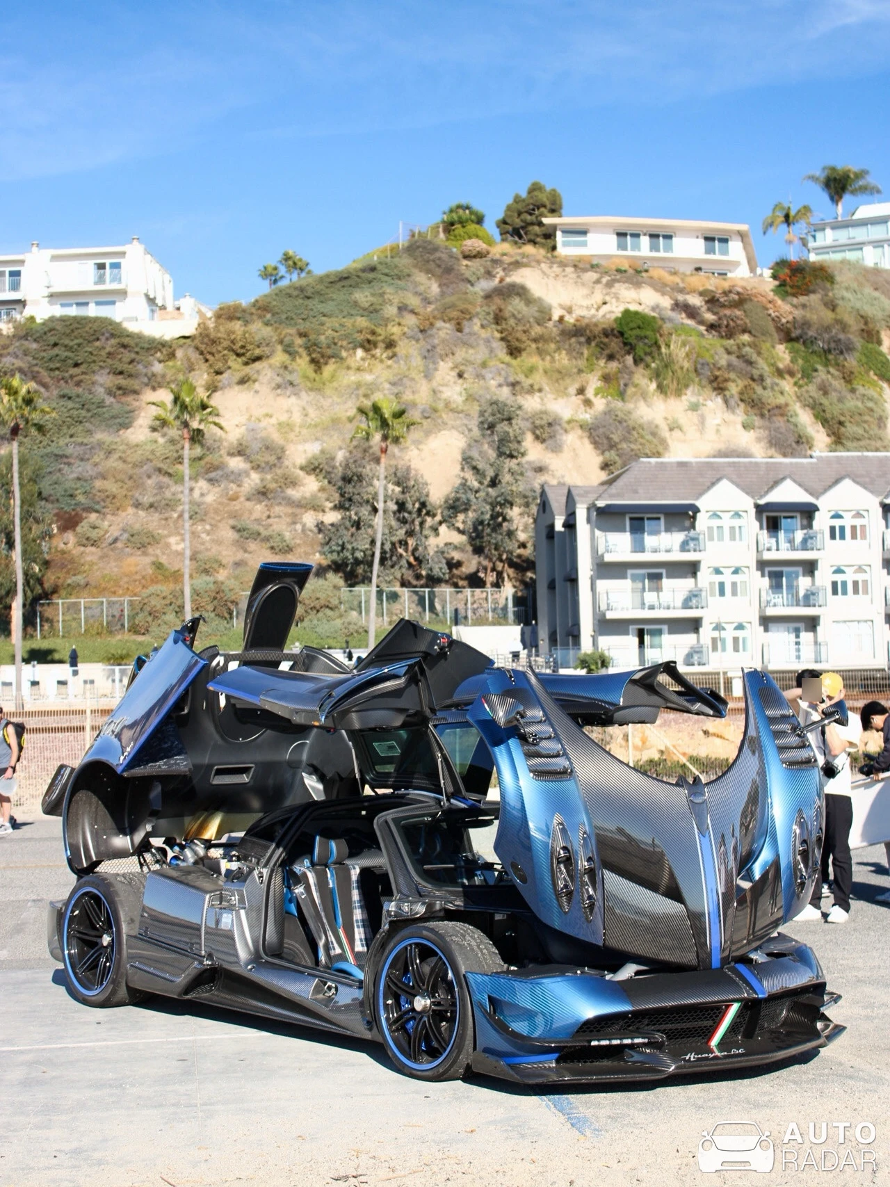 Pagani Huayra BC Macchina Volante spotted in Dana Point
