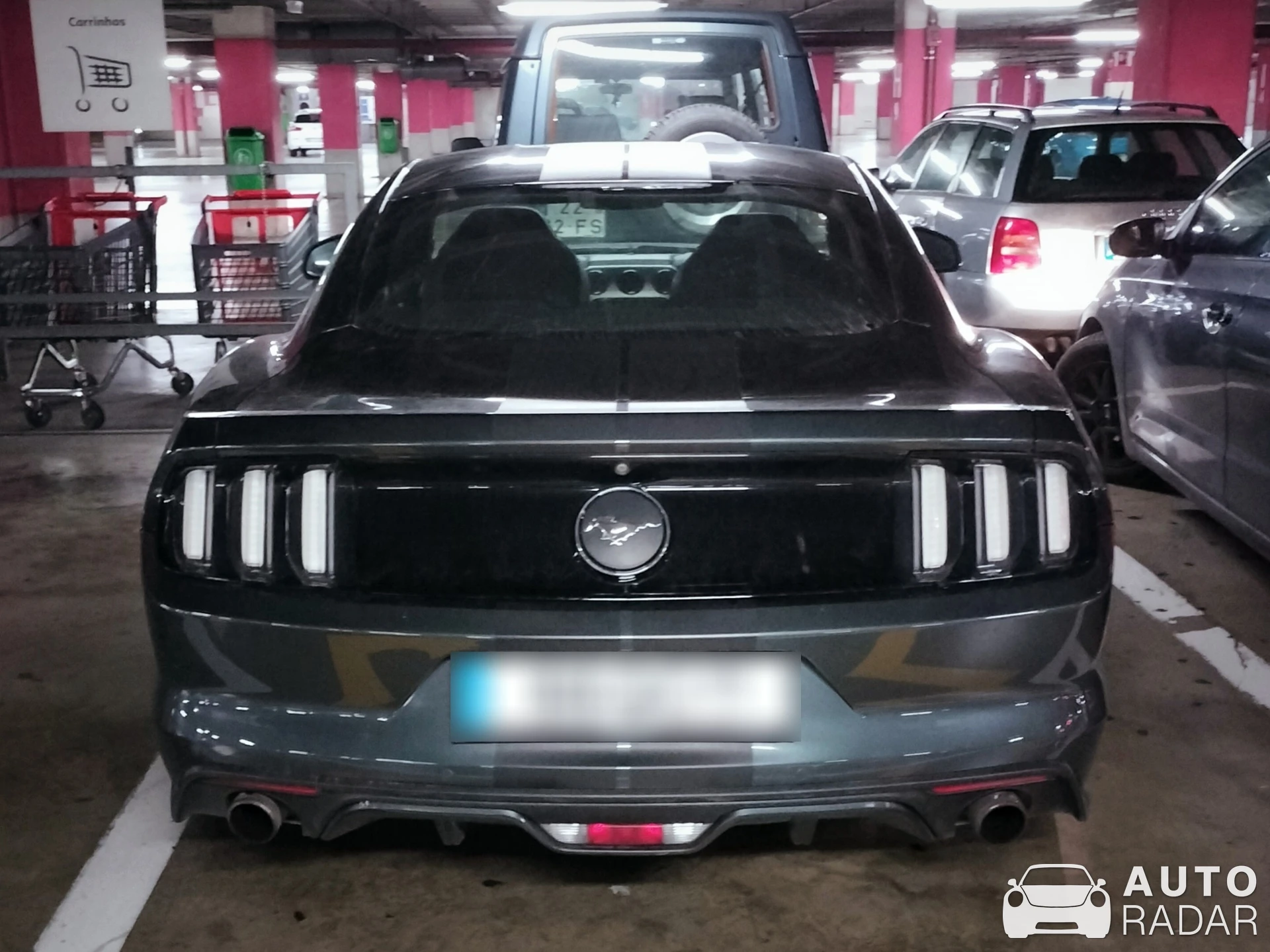 Ford Mustang 2.3 Ecoboost spotted in Coimbra, Portugal