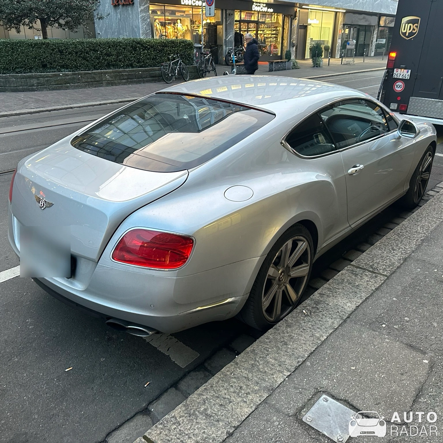 Bentley Continental GT spotted in Zürich, Schweiz
