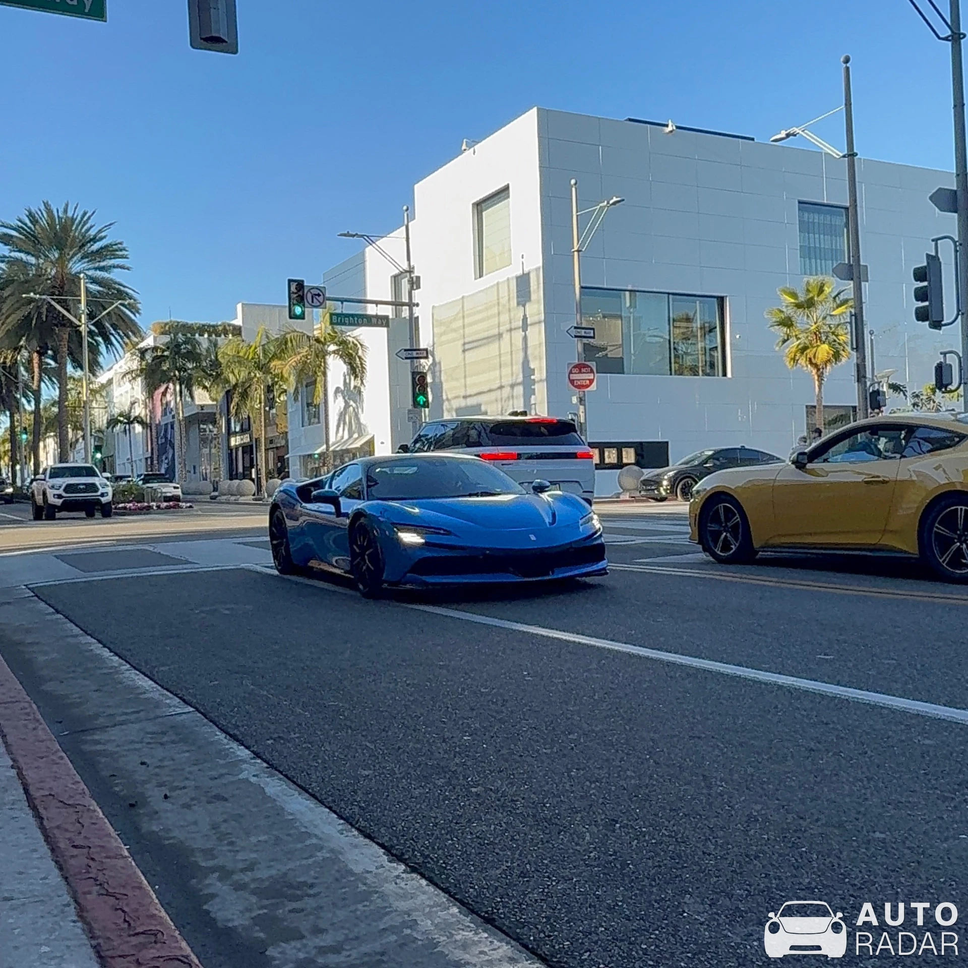 Ferrari SF90 Stradale spotted in Beverly Hills, United States