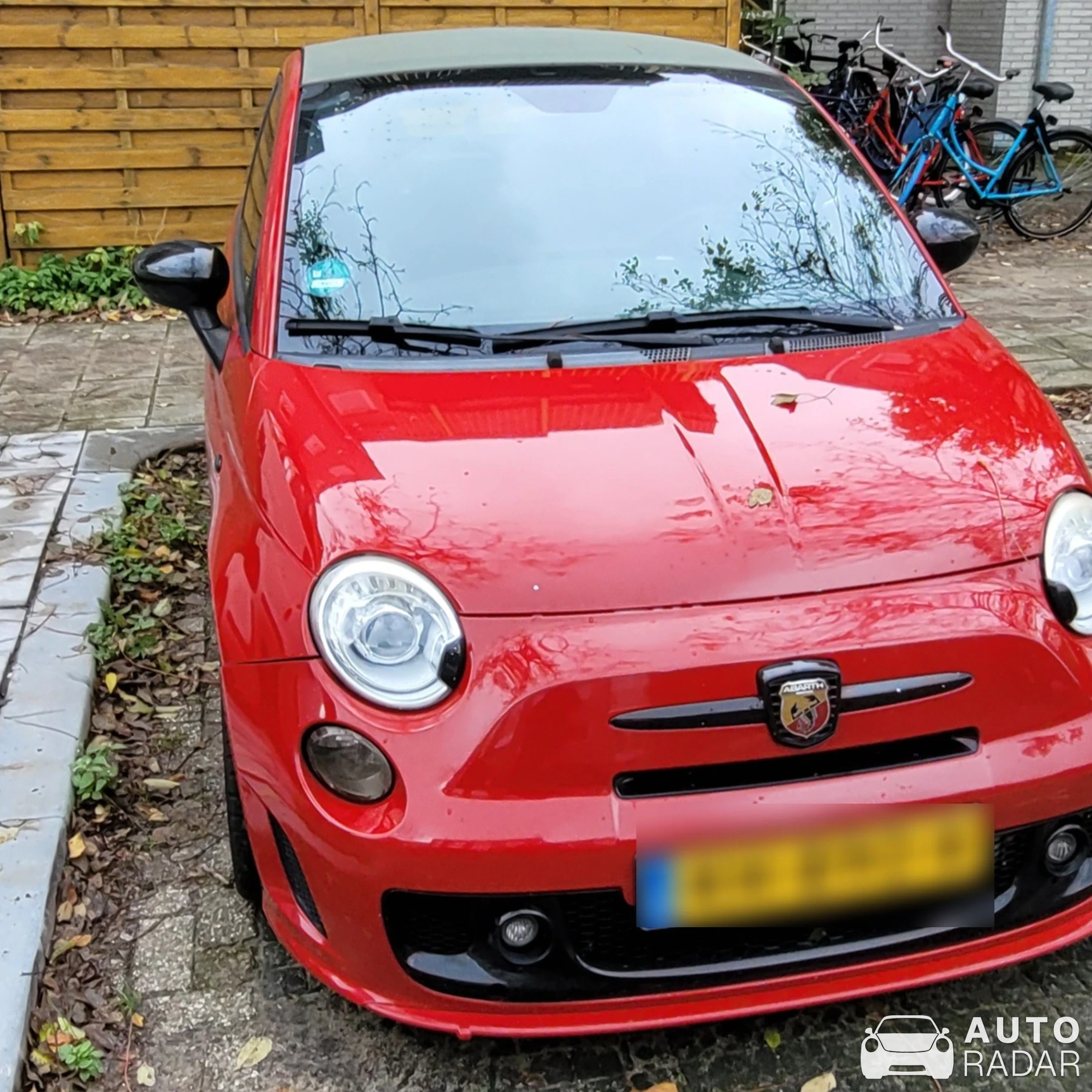 Abarth 595 spotted in Delft, Netherlands