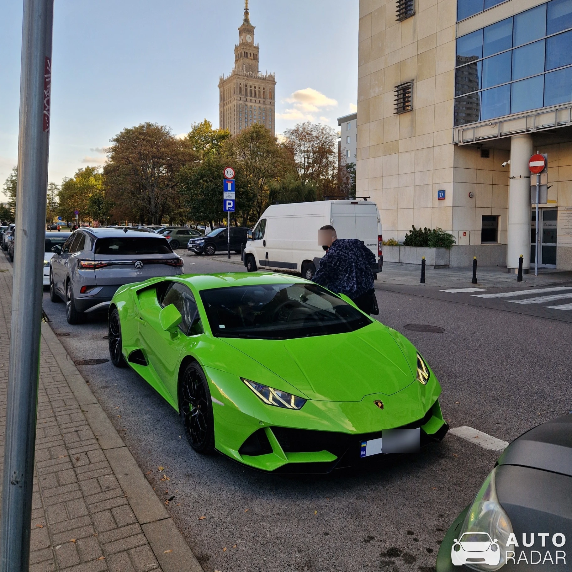 Lamborghini Huracán LP640-4 EVO spotted in Warszawa, Poland