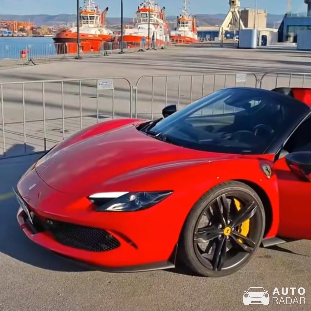 Ferrari 296 GTS spotted in Koper, Slovenia