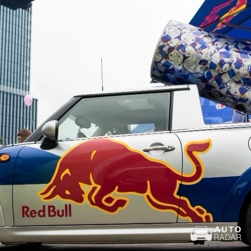 Mini Cooper Red Bull spotted in Leeuwarden