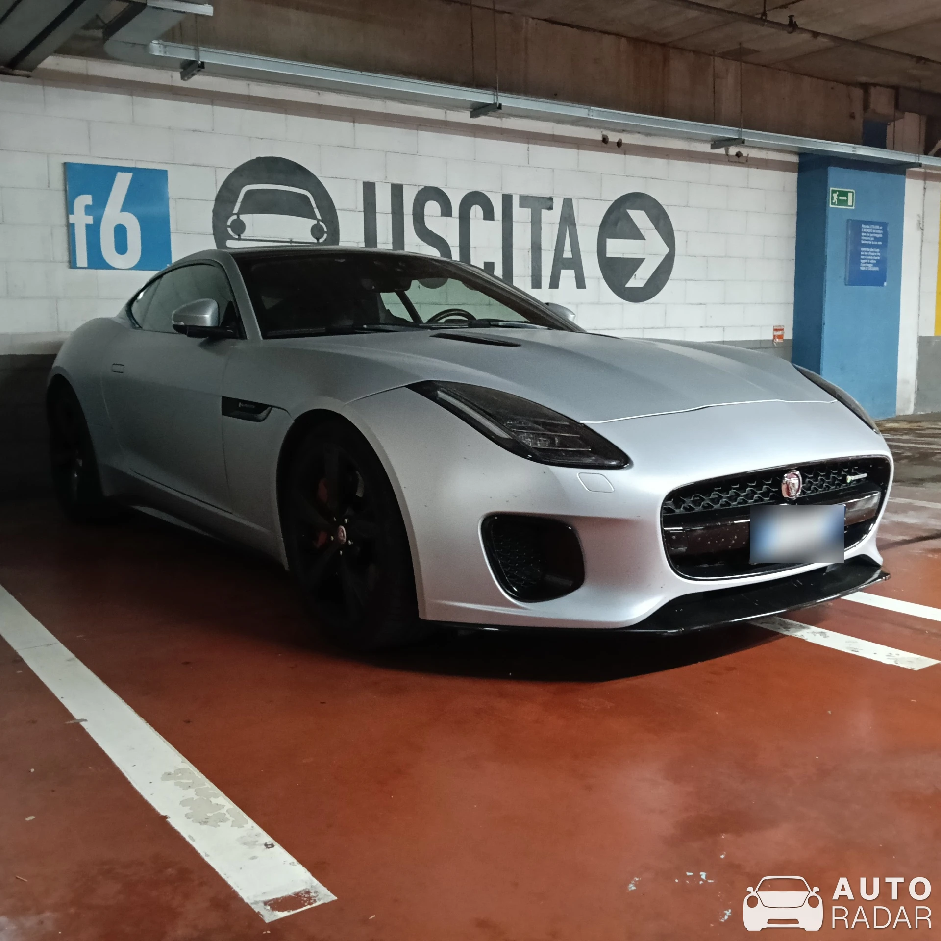 Jaguar F-Type R-Dynamic spotted in Livorno