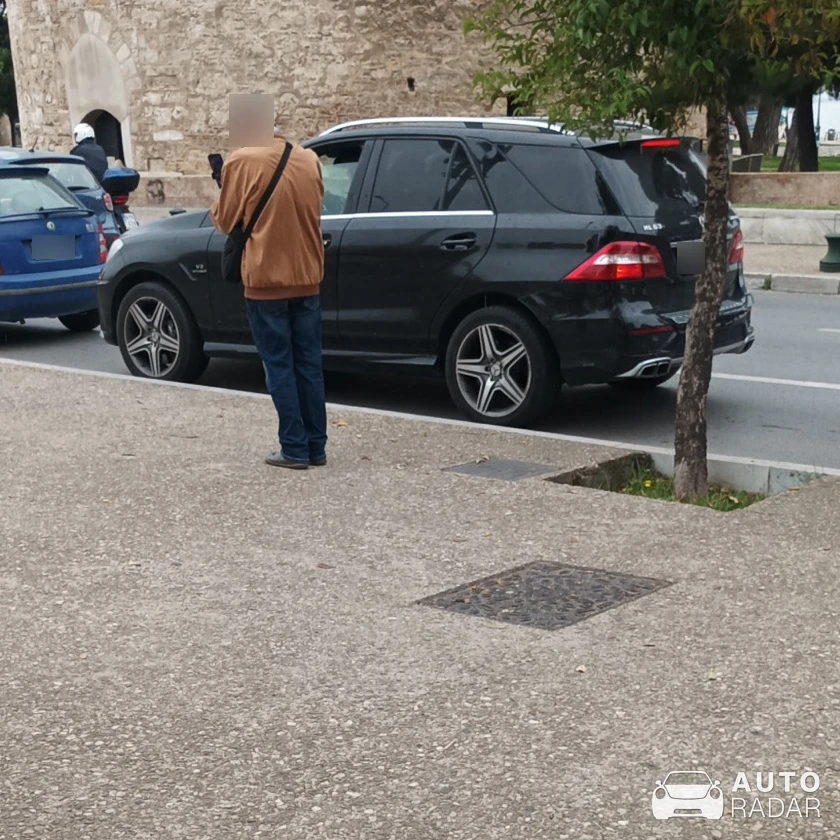 Mercedes-Benz ML 63 AMG W166 spotted in Paleokastro