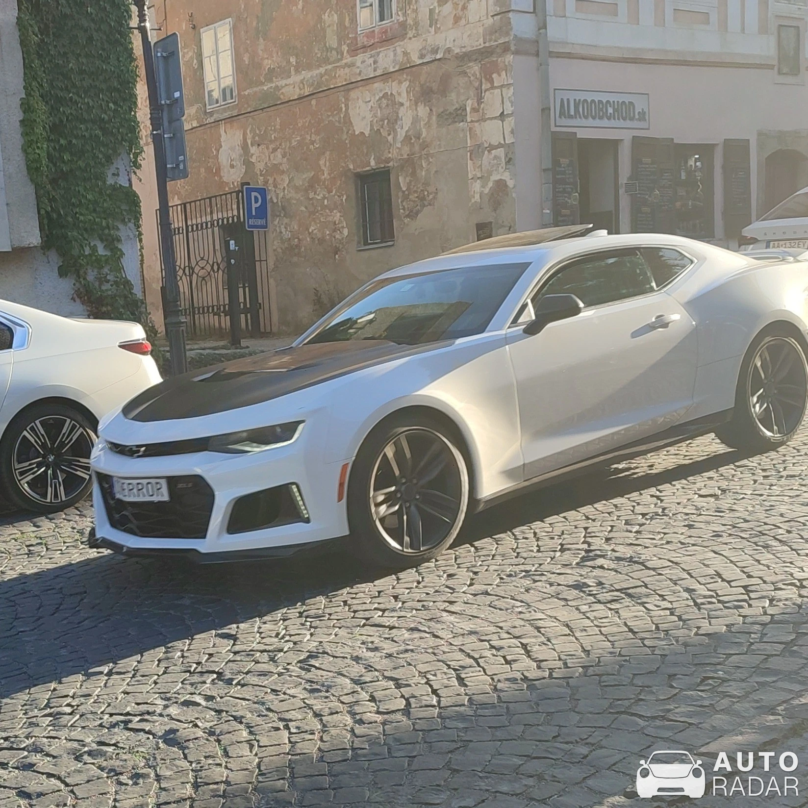 Chevrolet Camaro SS spotted in Banská Štiavnica, Slovakia