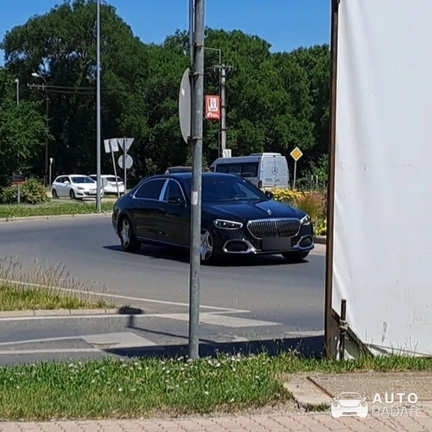 Mercedes-Maybach S 580 4MATIC spotted in Szombathely