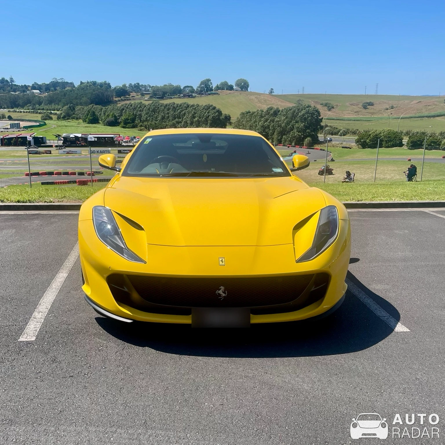 Ferrari 812 Superfast spotted in Waikato Region, New Zealand