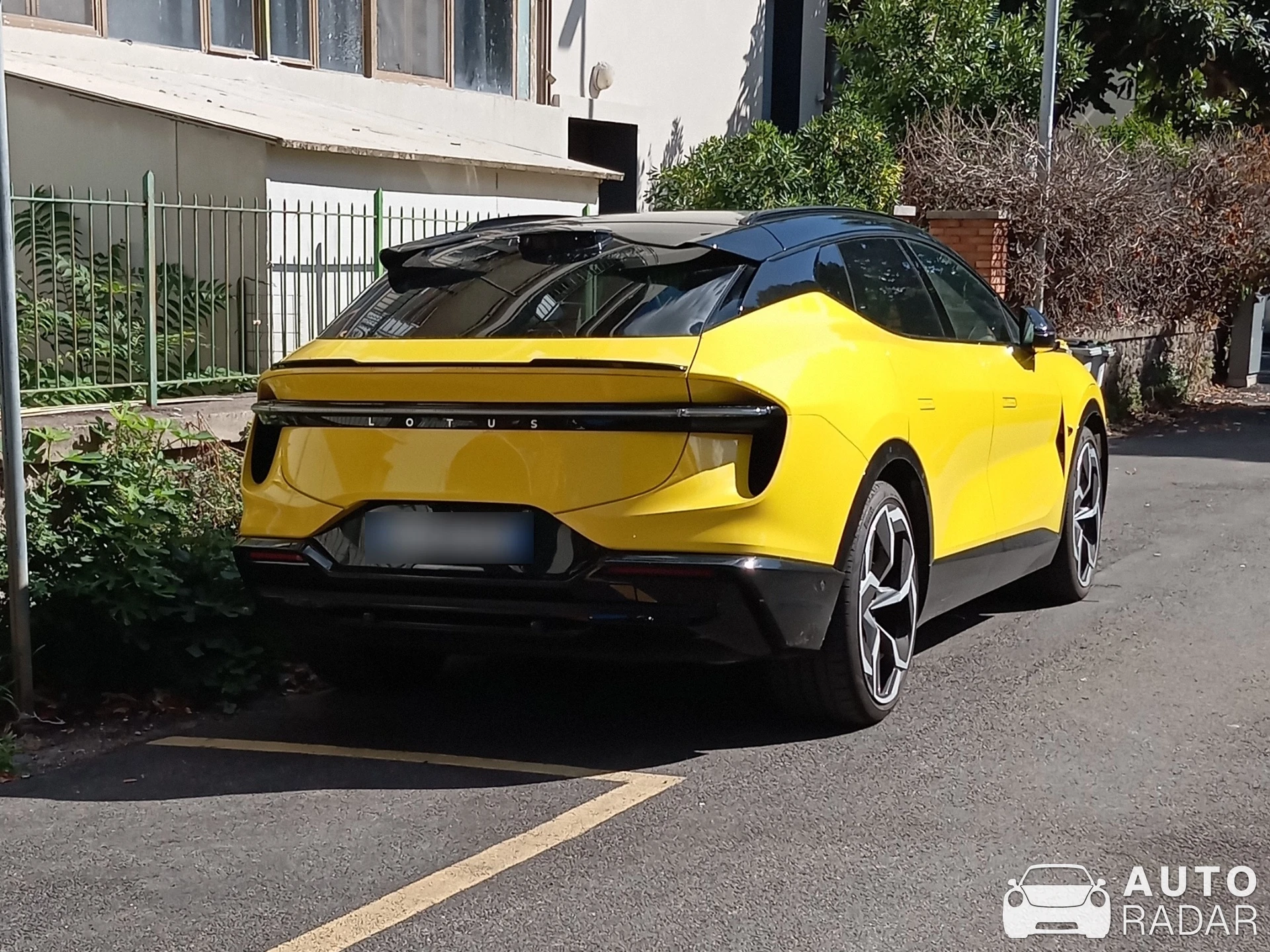 Lotus Eletre spotted in Viterbo