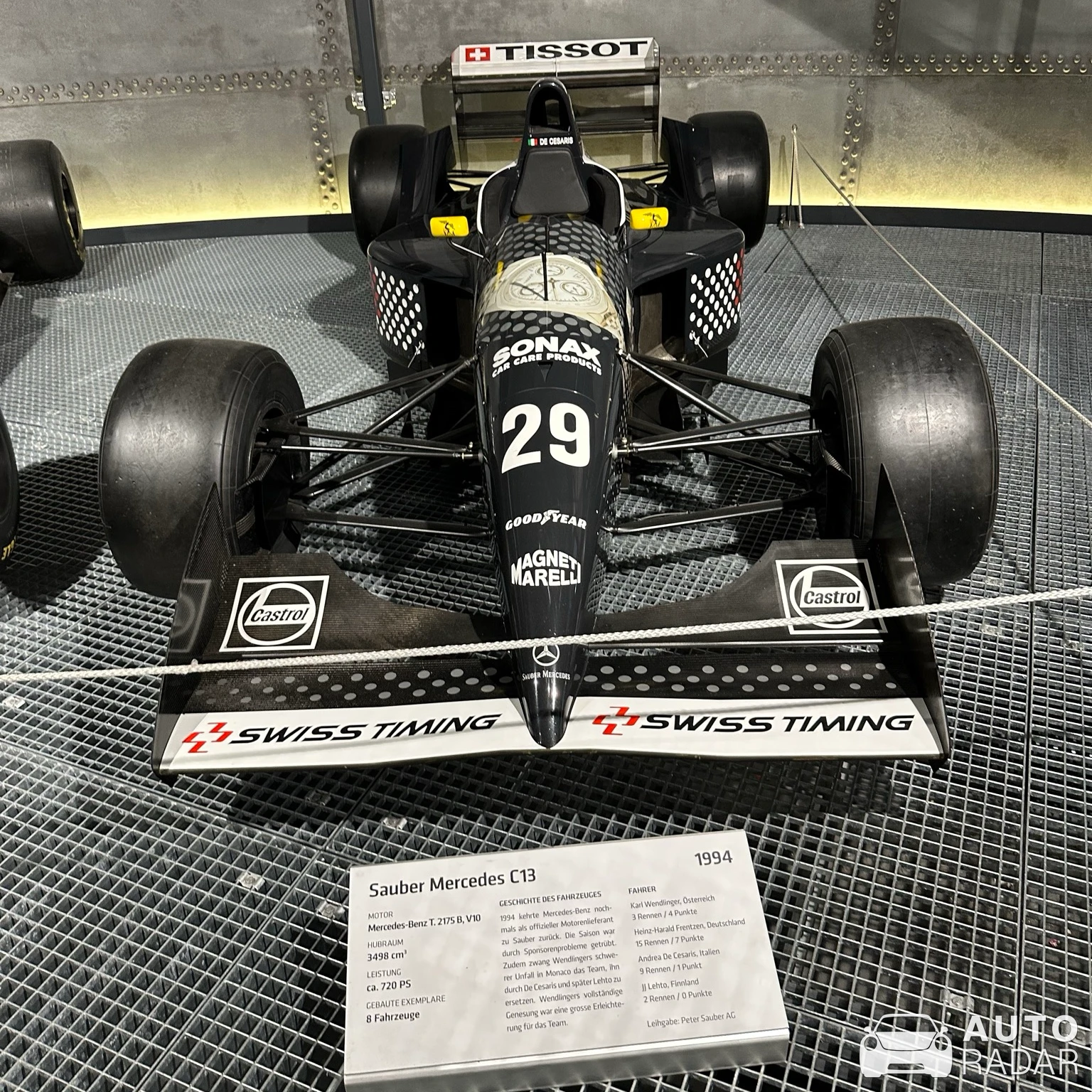 Sauber C13 spotted in Romanshorn