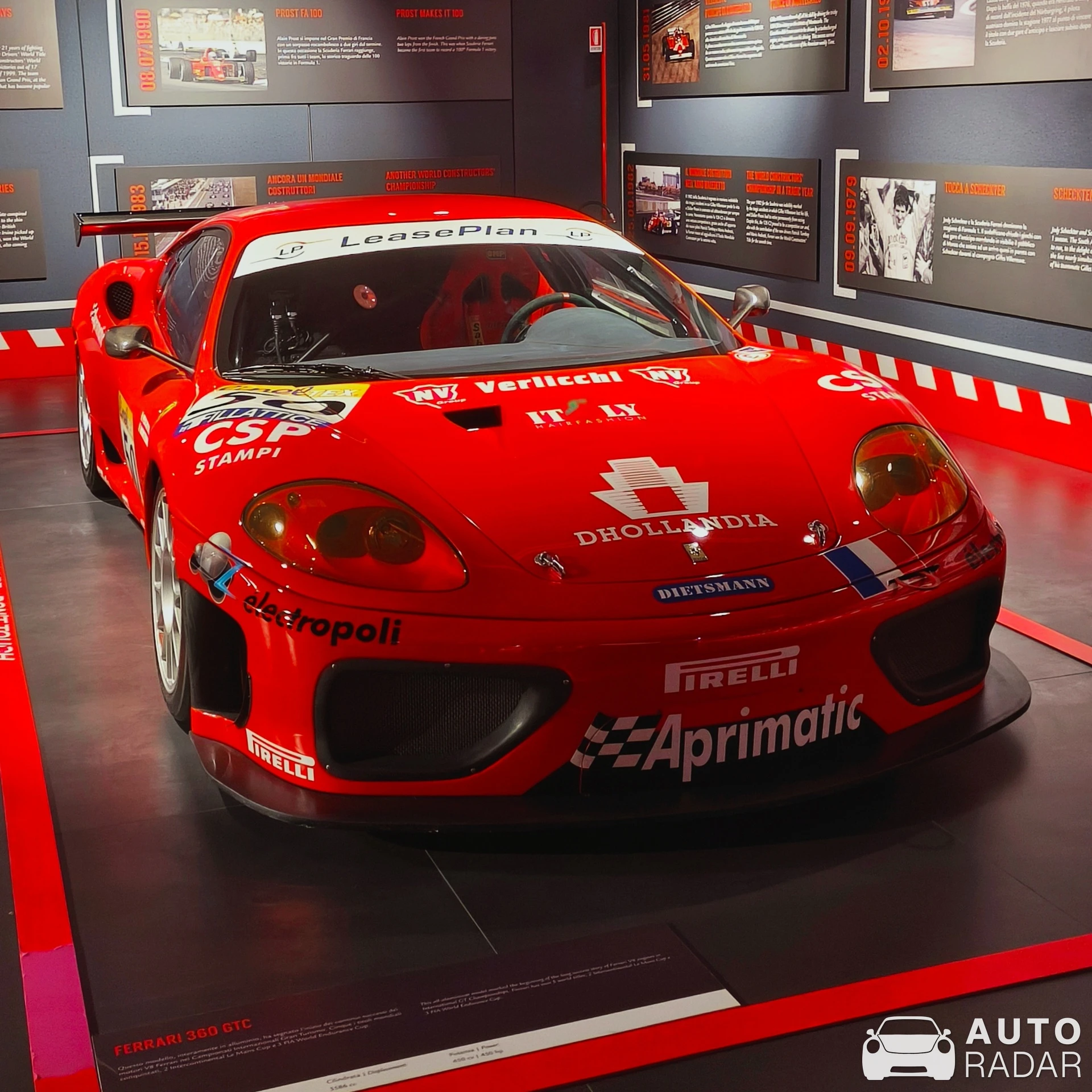 Ferrari 360 GTC spotted in Maranello
