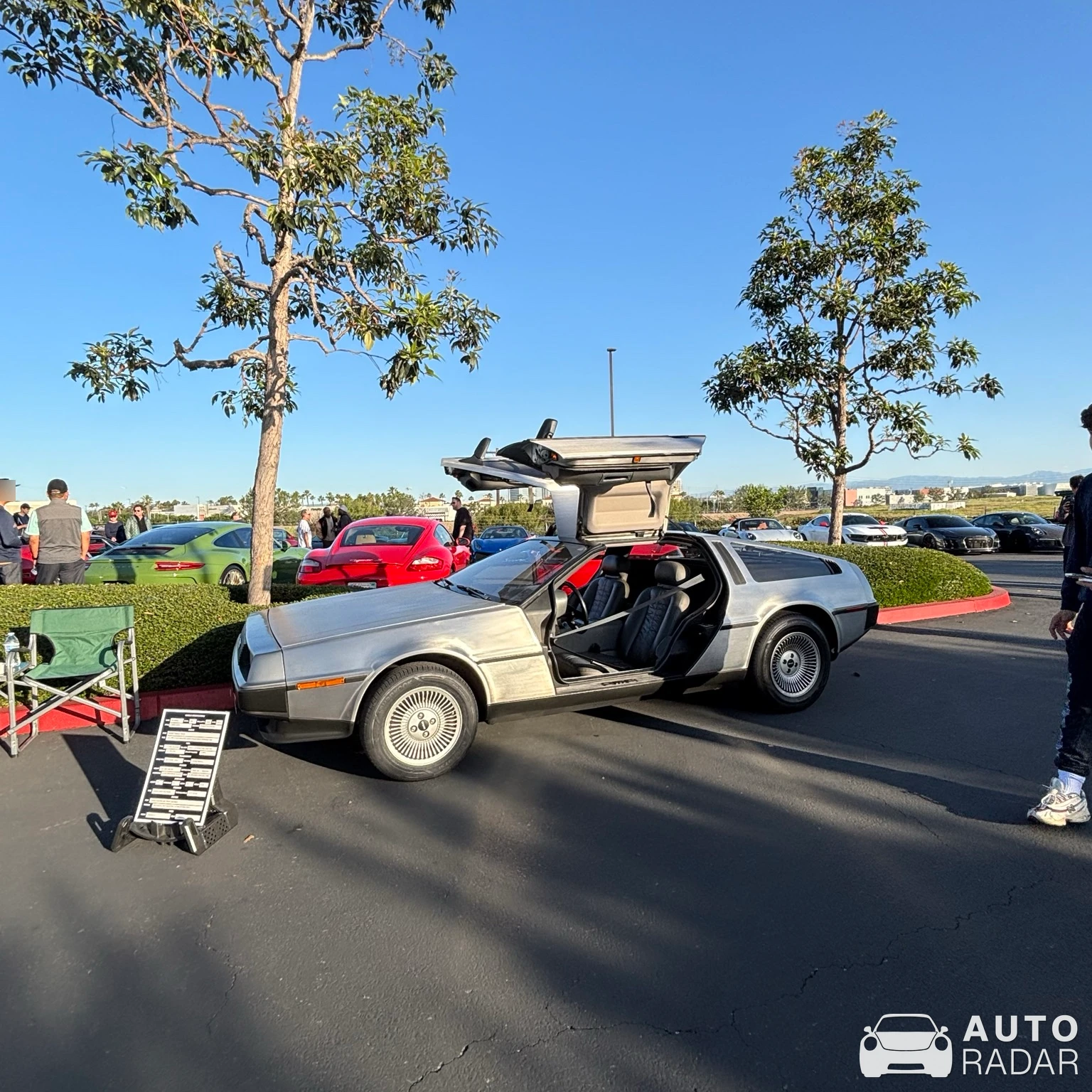 DeLorean DMC-12 spotted in El Segundo, United States