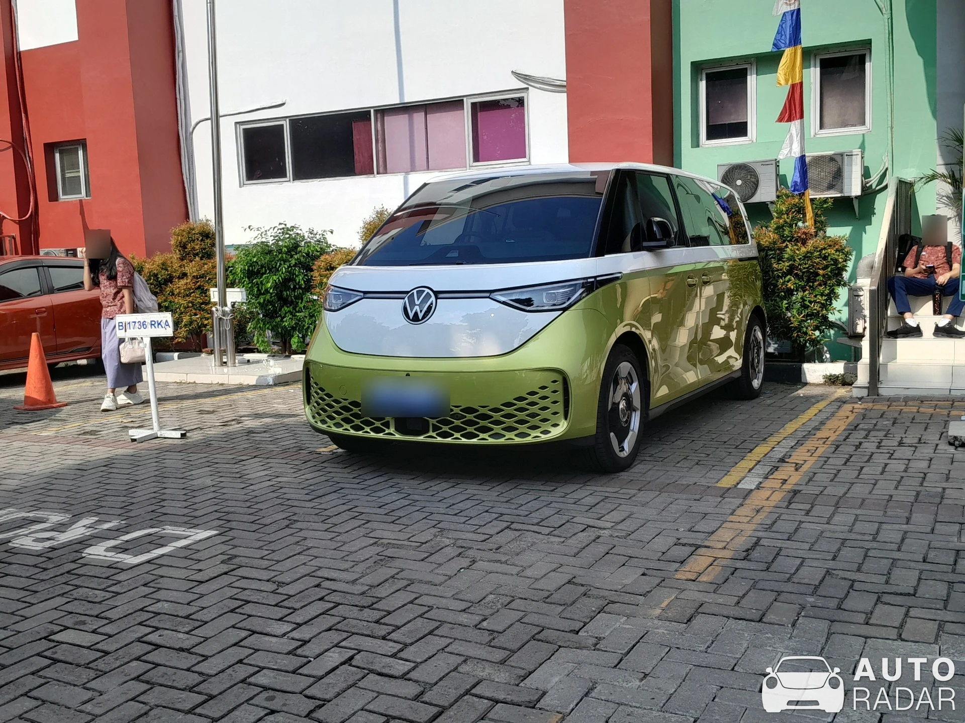 Volkswagen ID. Buzz spotted in Bekasi