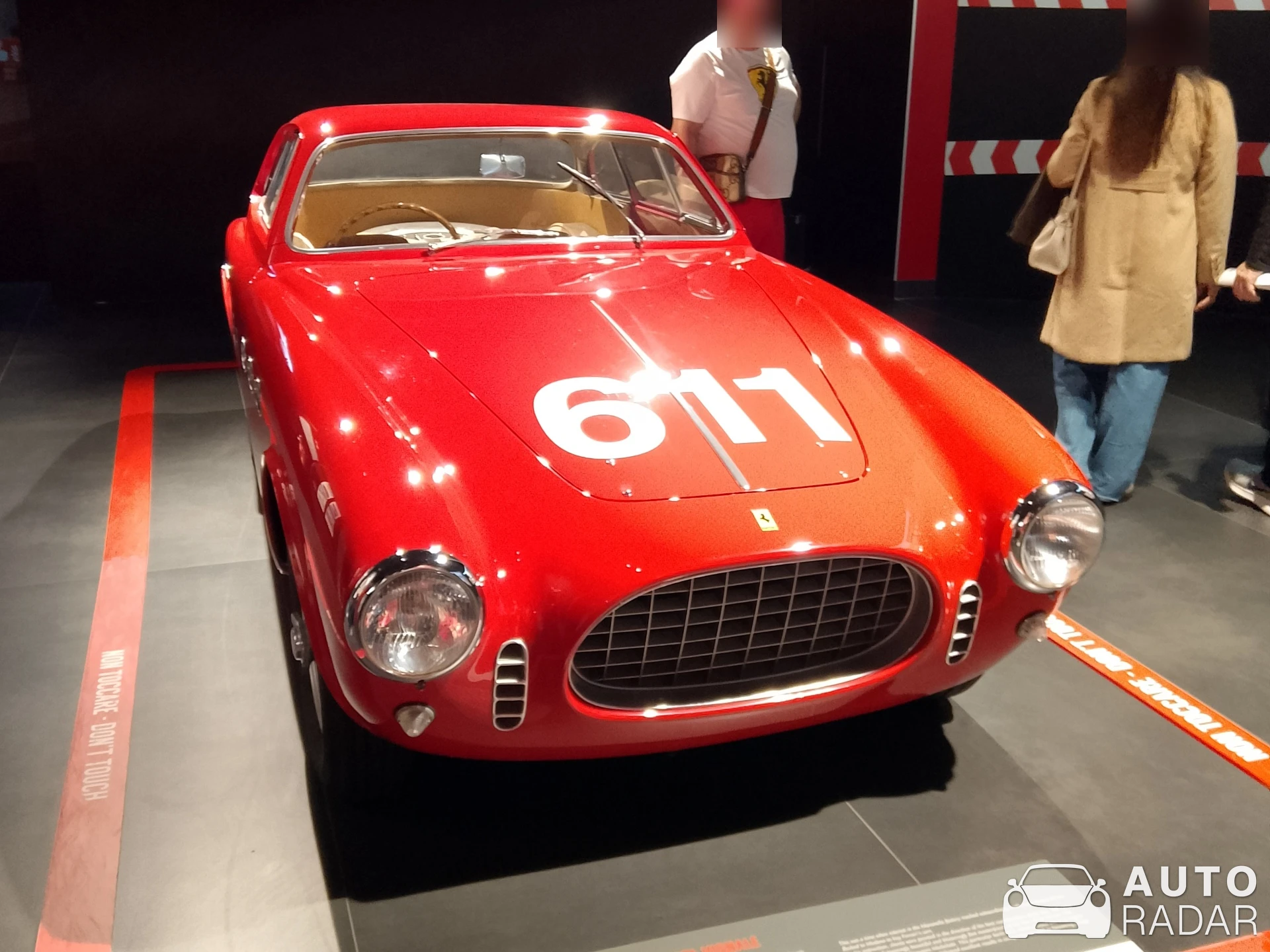 Ferrari 166 MM Vignale Berlinetta spotted in Maranello