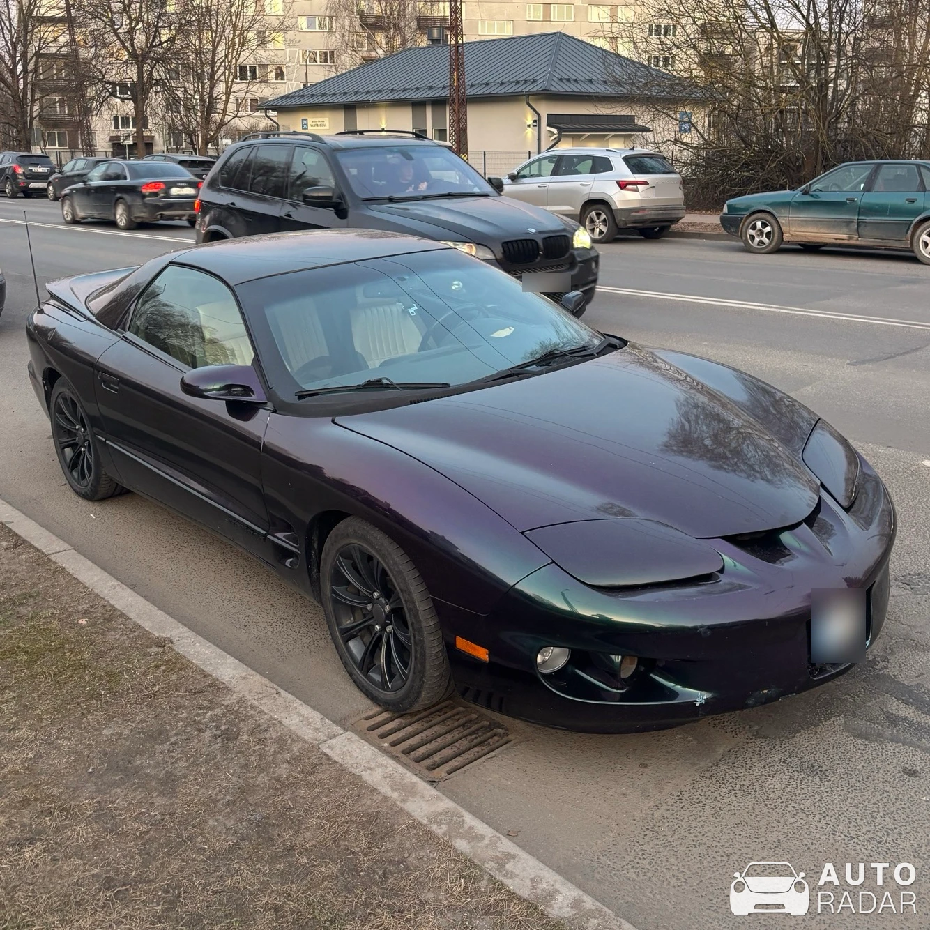 Pontiac Firebird Trans Am Firehawk spotted in Rīga