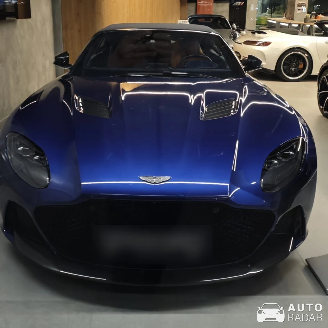 Aston Martin DBS Superleggera Volante spotted in Bratislava, Slovakia