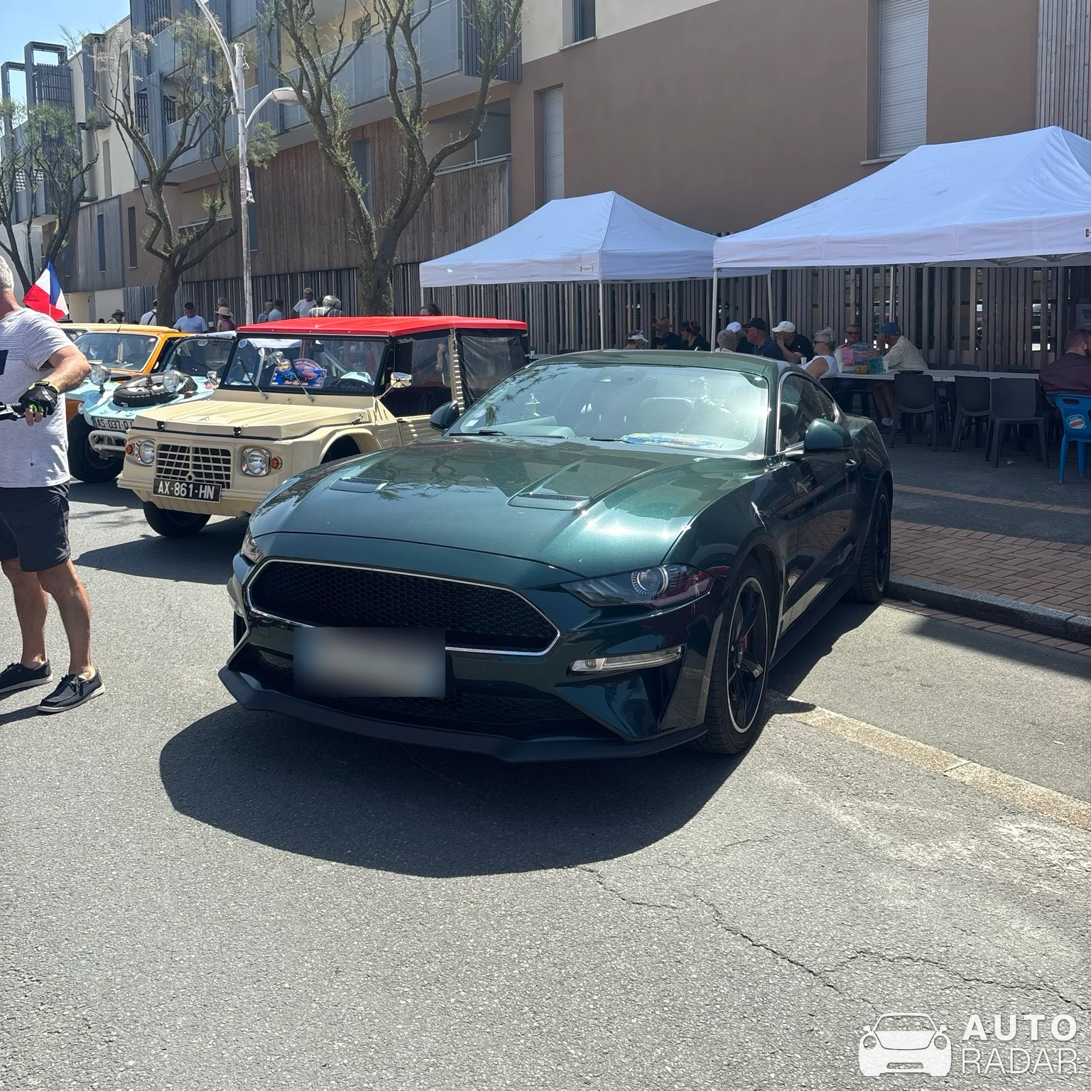 Ford Mustang Bullitt spotted in Fort-Mahon-Plage
