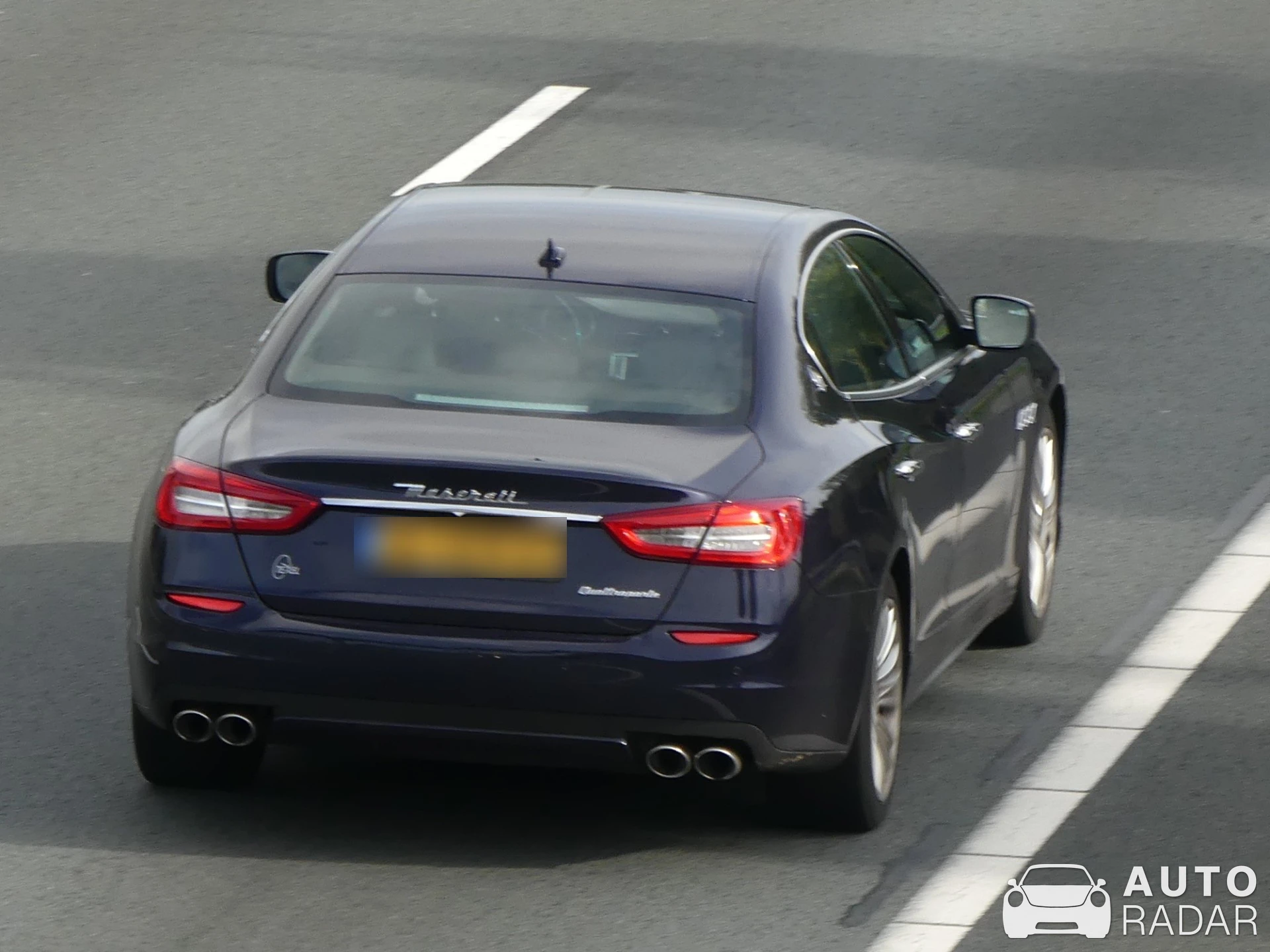 Maserati Quattroporte Diesel GranLusso spotted in Bunnik