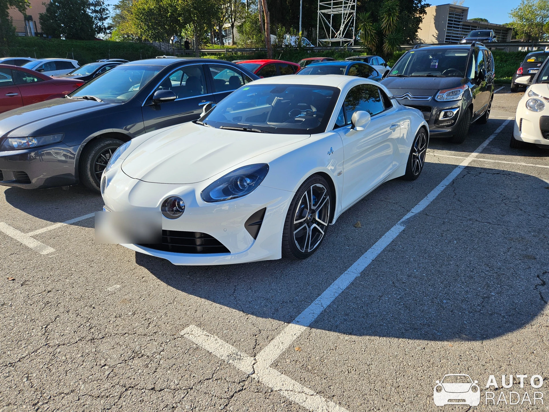 Alpine A110 spotted in Montmeló, España