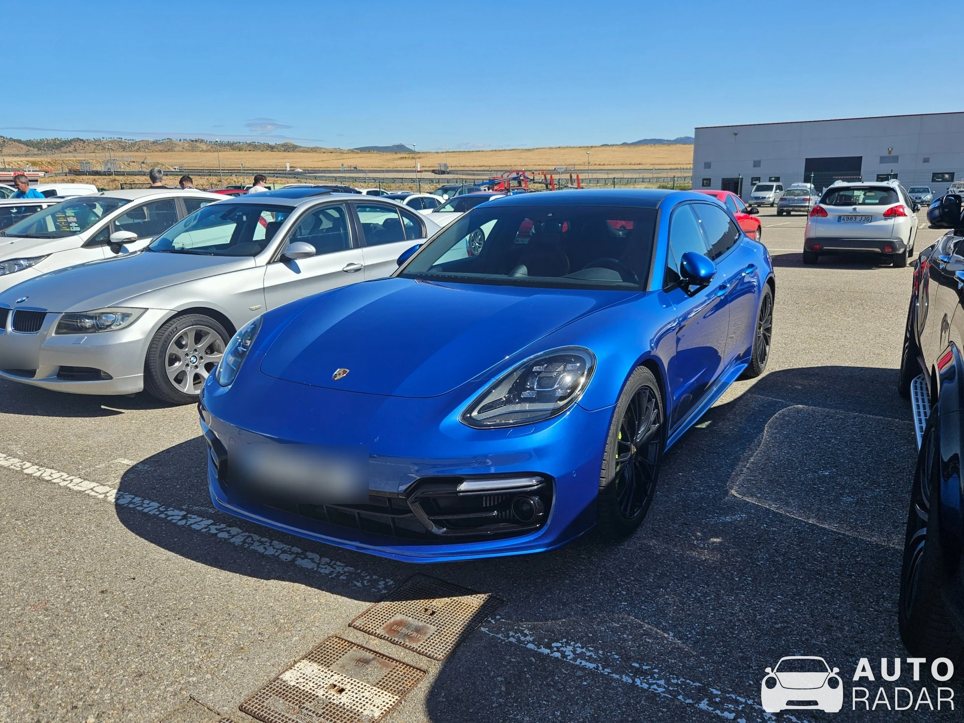 Porsche 971 Panamera 4 Sport Turismo spotted in Los Arcos