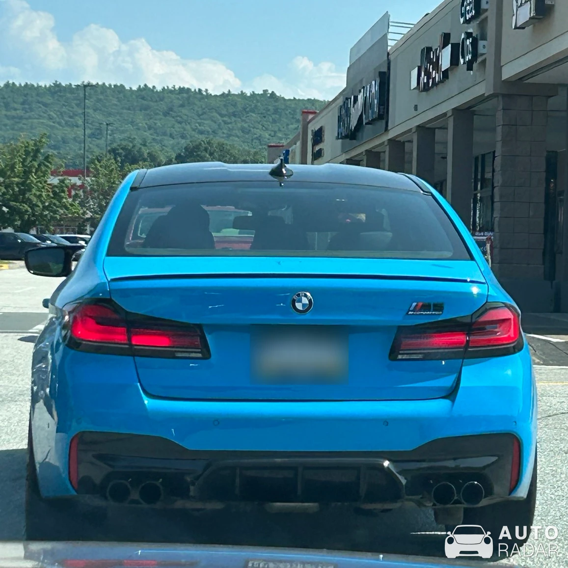 BMW M5 F90 Competition spotted in Woodbury