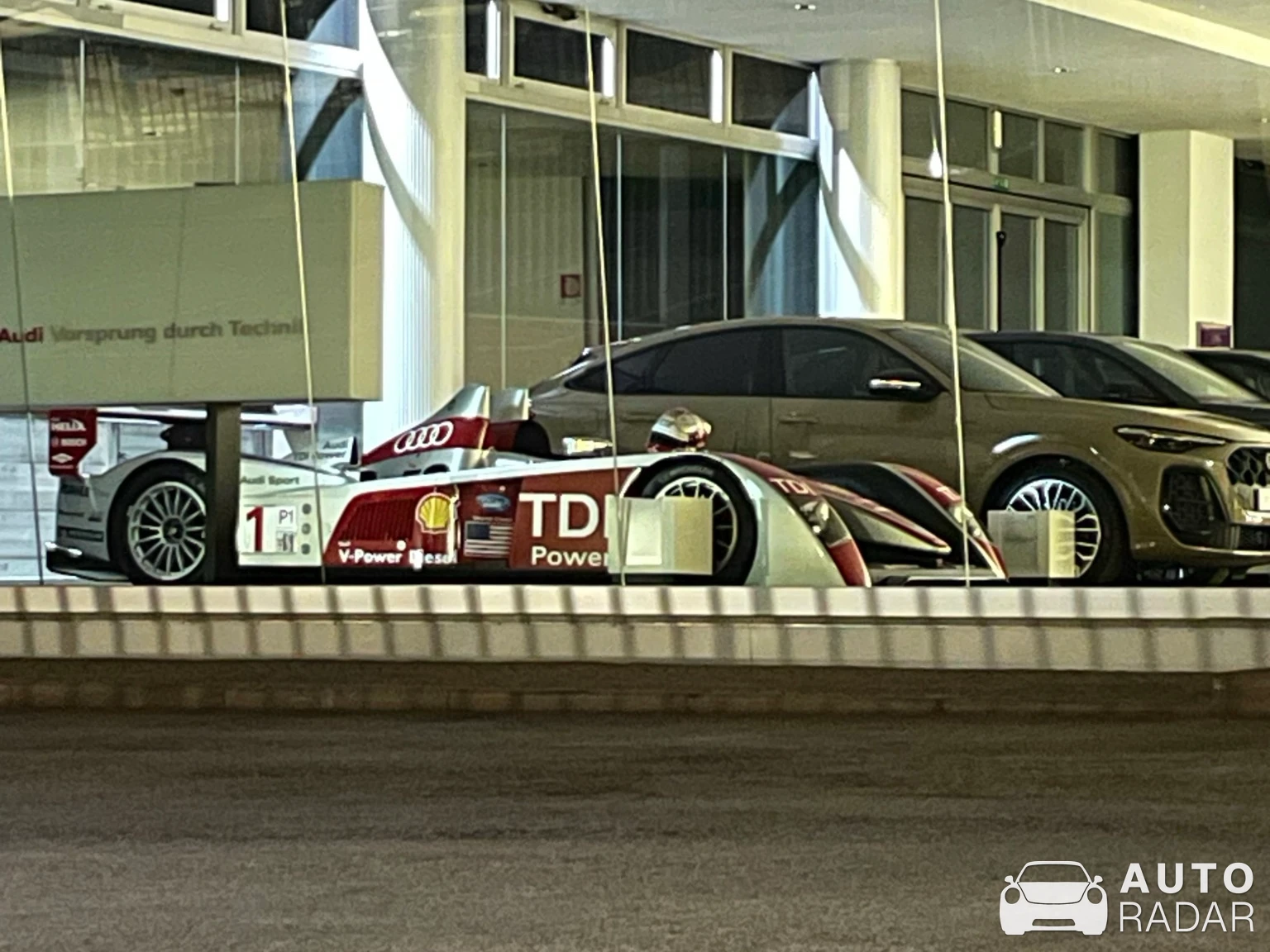 Audi R10 TDI spotted