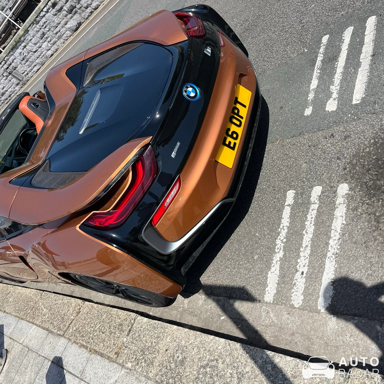 BMW i8 Roadster spotted in Millbrook