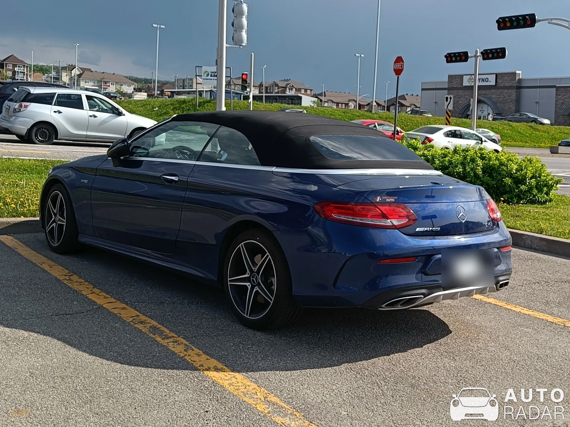 Mercedes-AMG C 43 A205 spotted in Rimouski