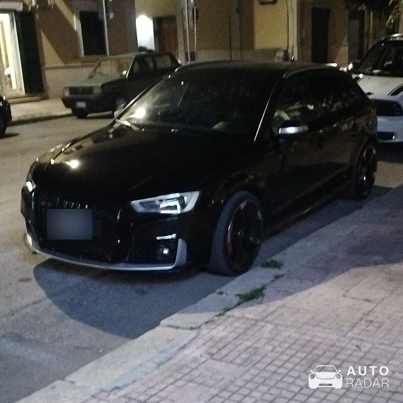 Audi RS3 Sportback 8V 2018 spotted in Pulsano, Italy