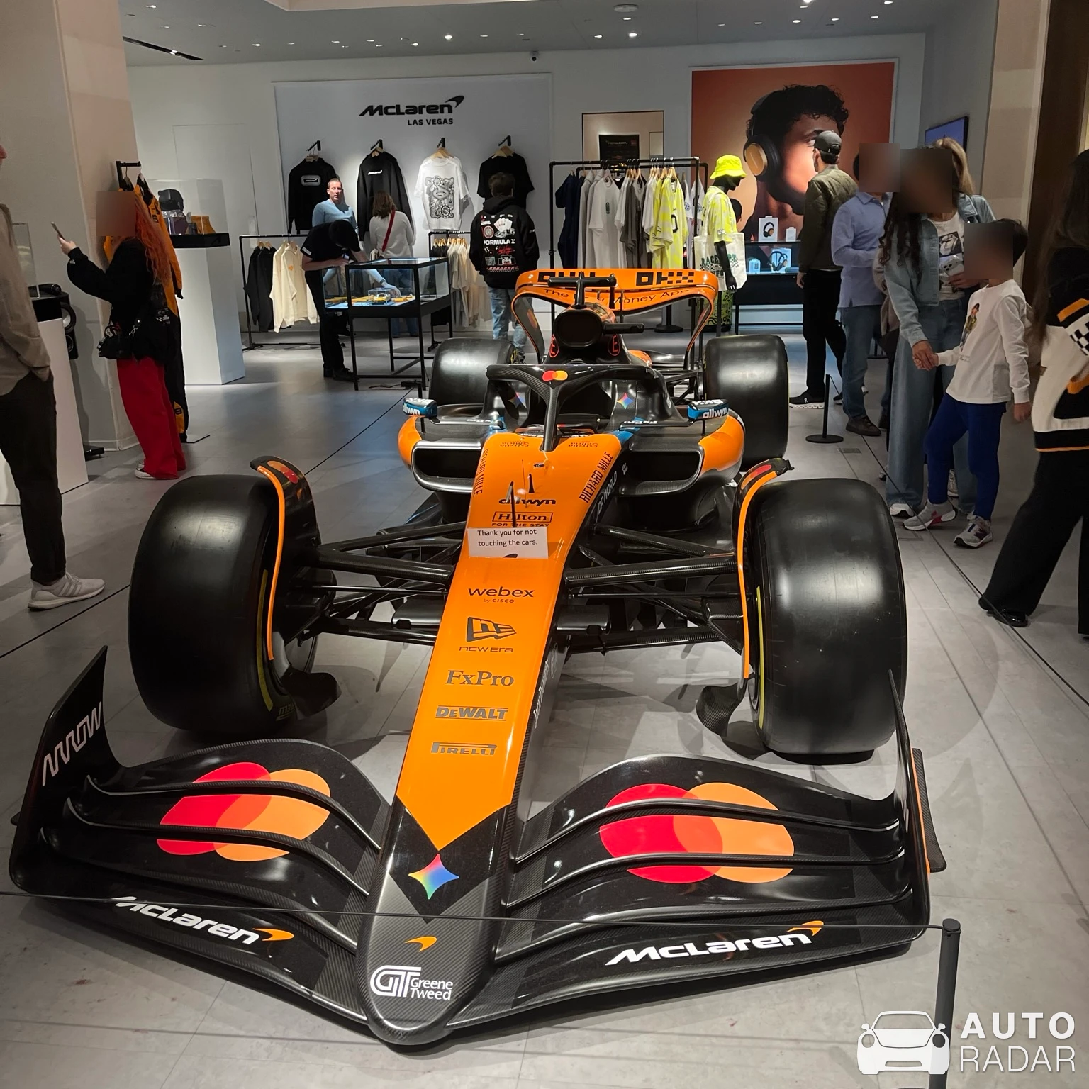 McLaren MCL36 spotted in Paradise, United States