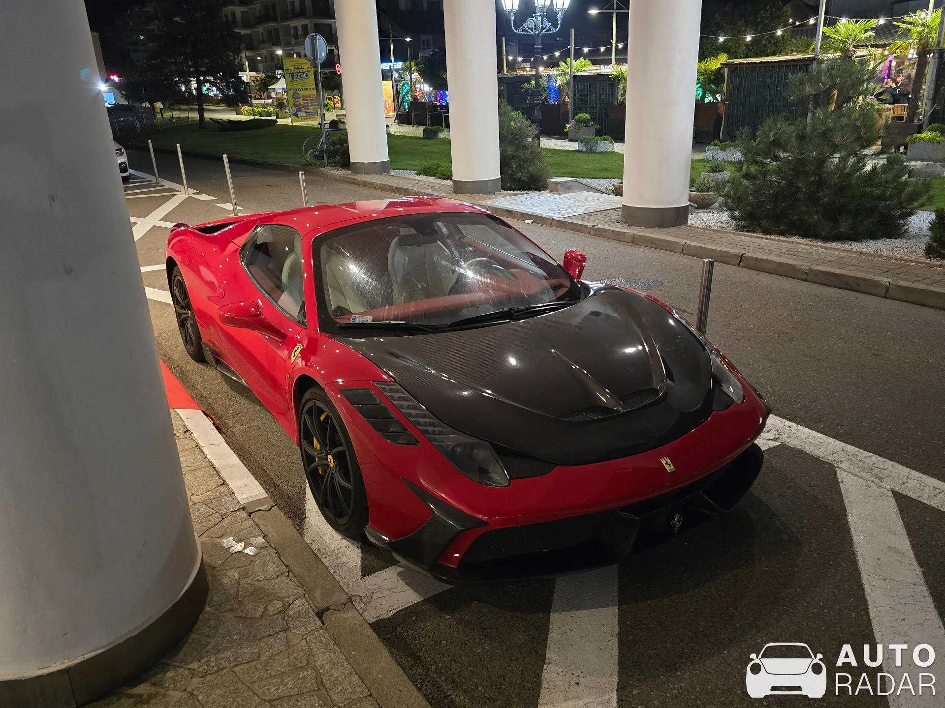 Ferrari 458 Italia spotted in Międzyzdroje
