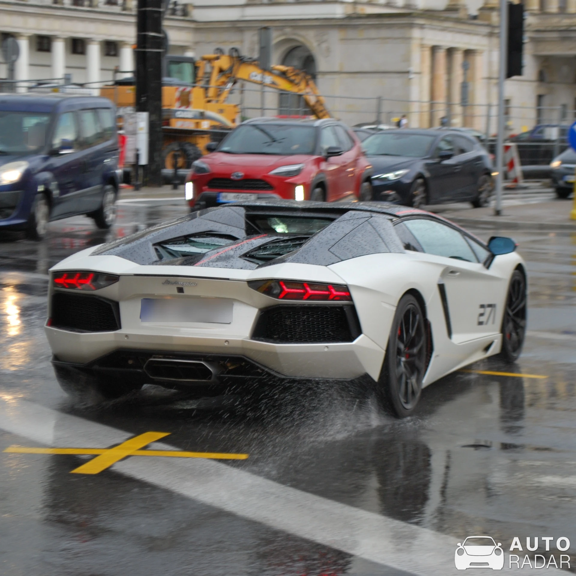 Lamborghini Aventador LP700-4 Pirelli Edition spotted in Warszawa, Poland