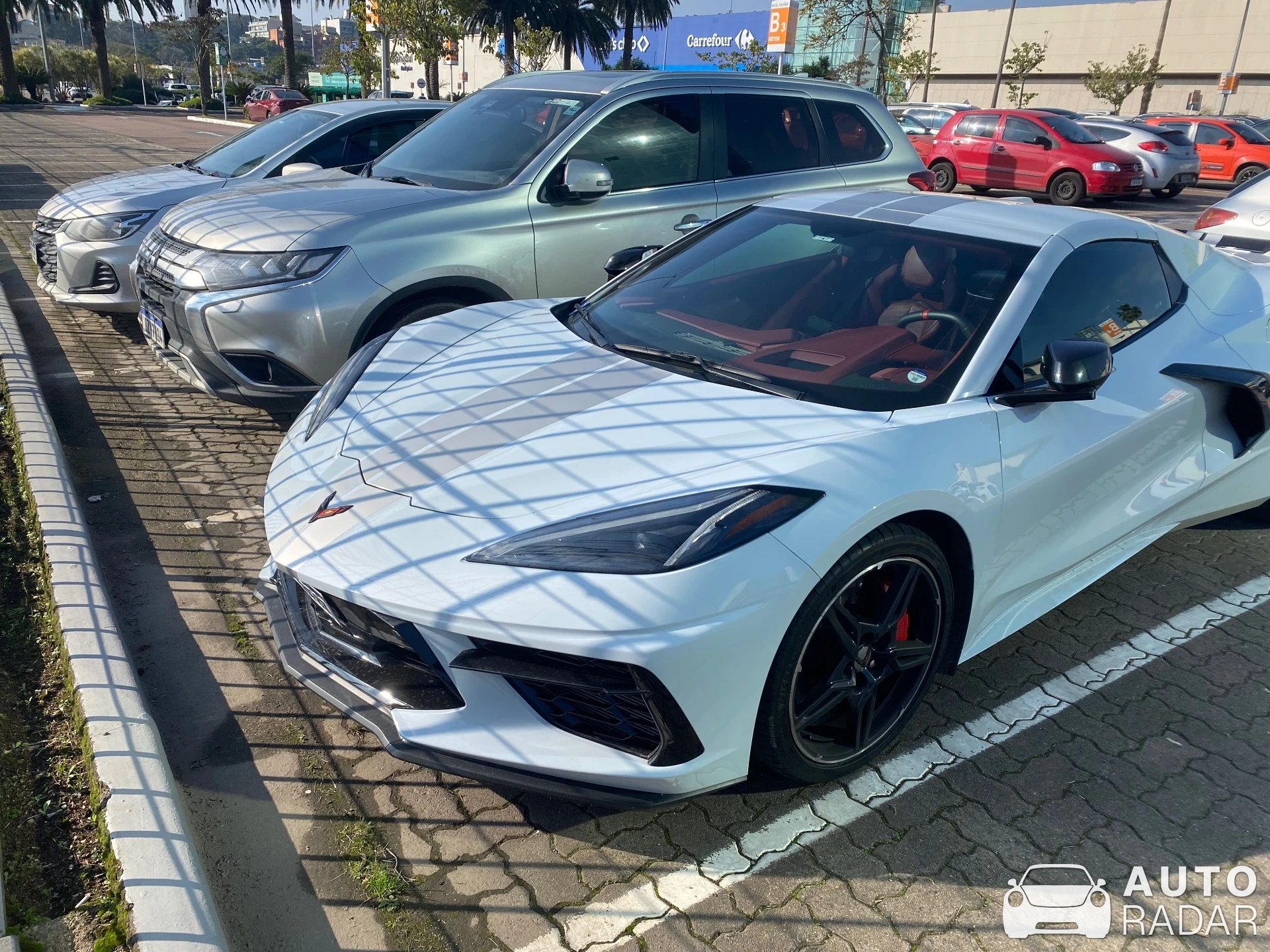 Chevrolet Corvette C8 Stingray Convertible spotted in Praia de Belas, Brasil