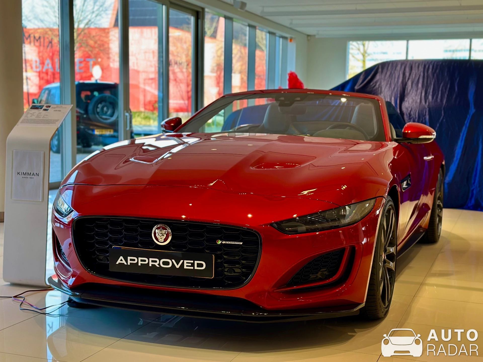 Jaguar F-Type P380 Convertible spotted in Amsterdam