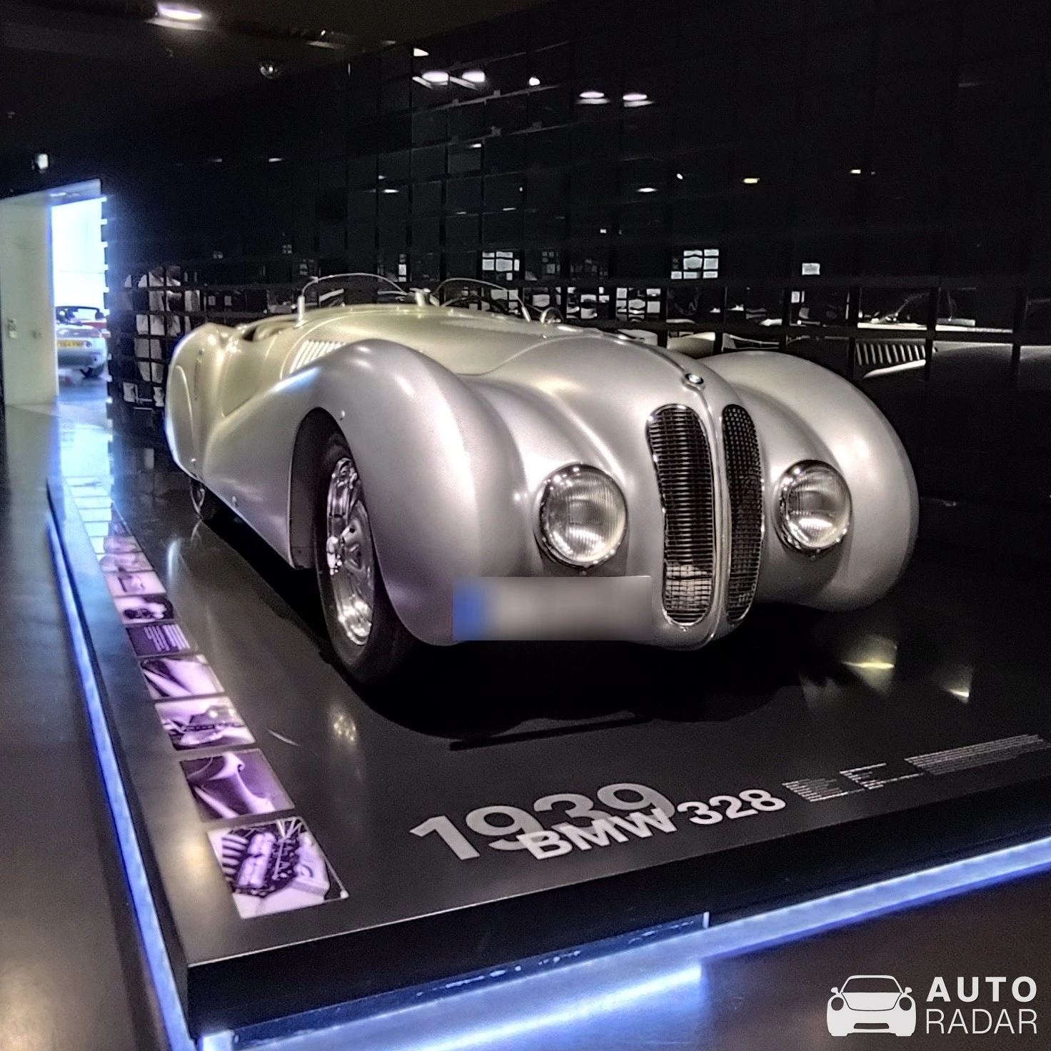 BMW 328 Mille Miglia Bügelfalte Roadster spotted in München