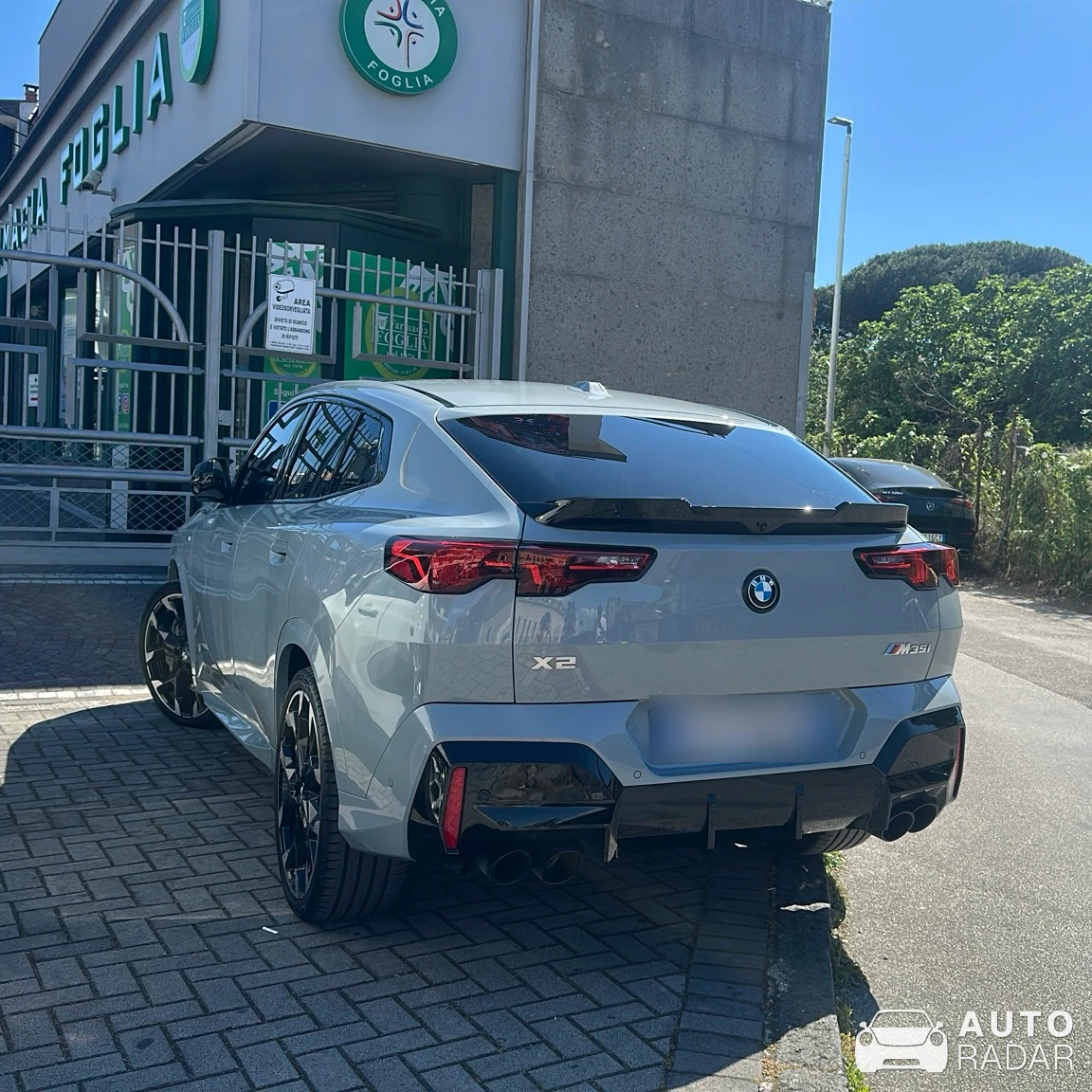 BMW X2 spotted in Aversa