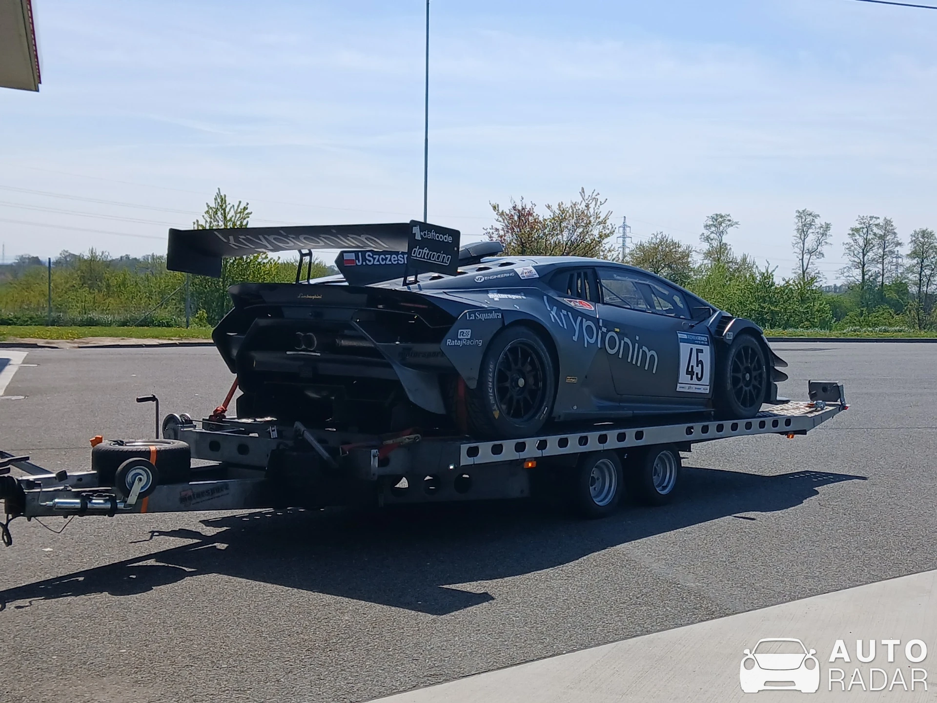 Lamborghini Huracán LP620-2 Super Trofeo EVO2 spotted in Bravantice