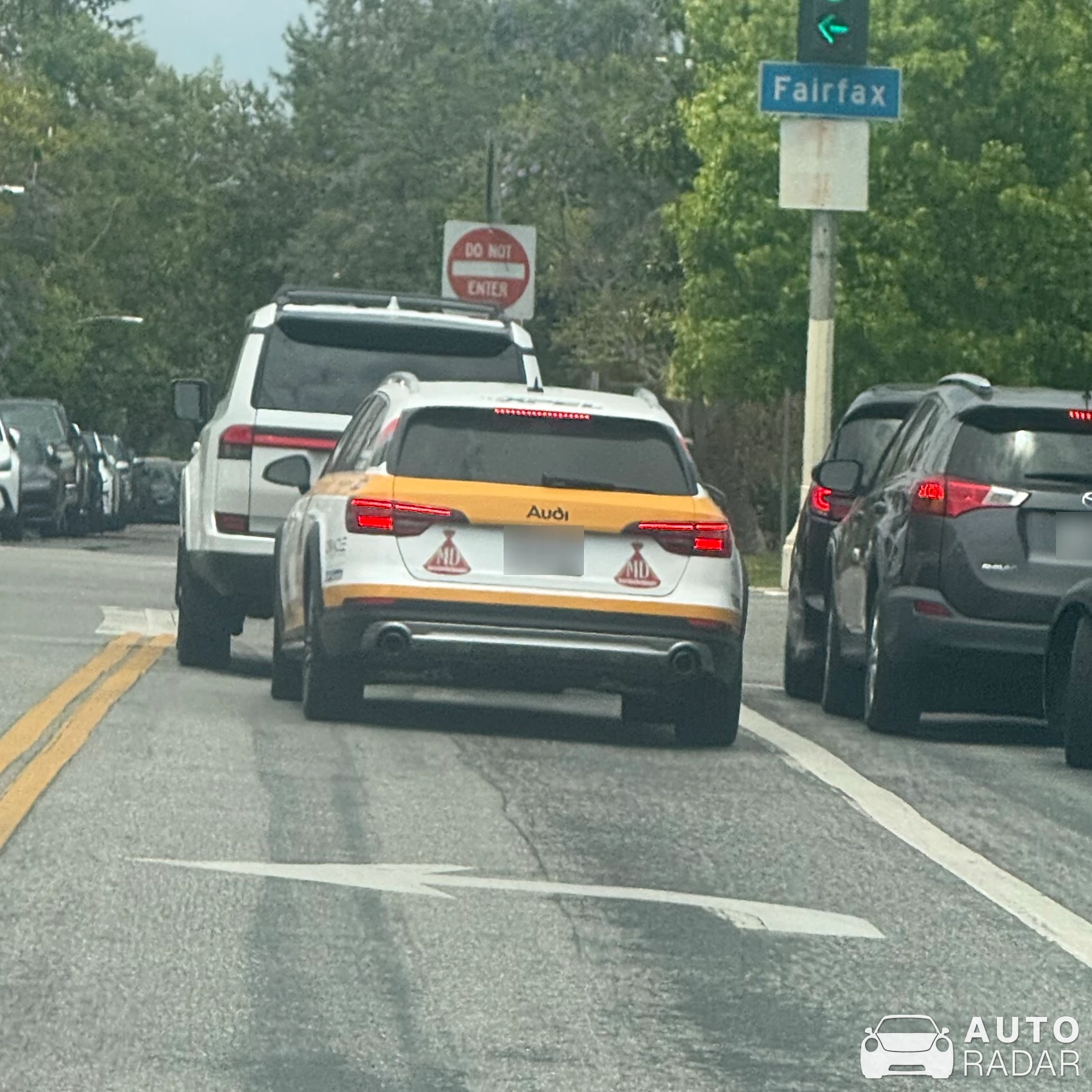 Audi A4 Avant B9 spotted in Los Angeles