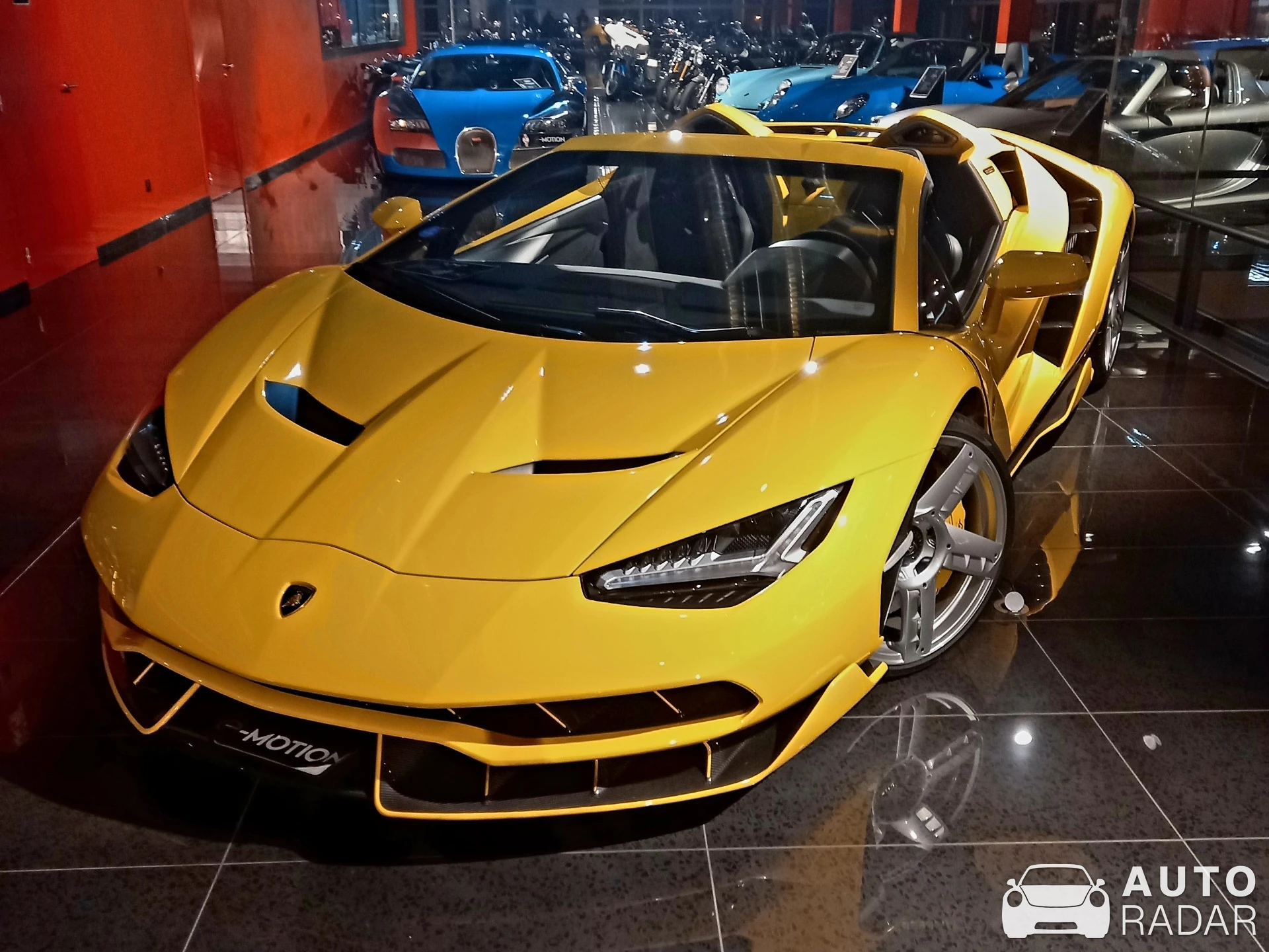 Lamborghini Centenario LP770-4 Roadster spotted in Annecy