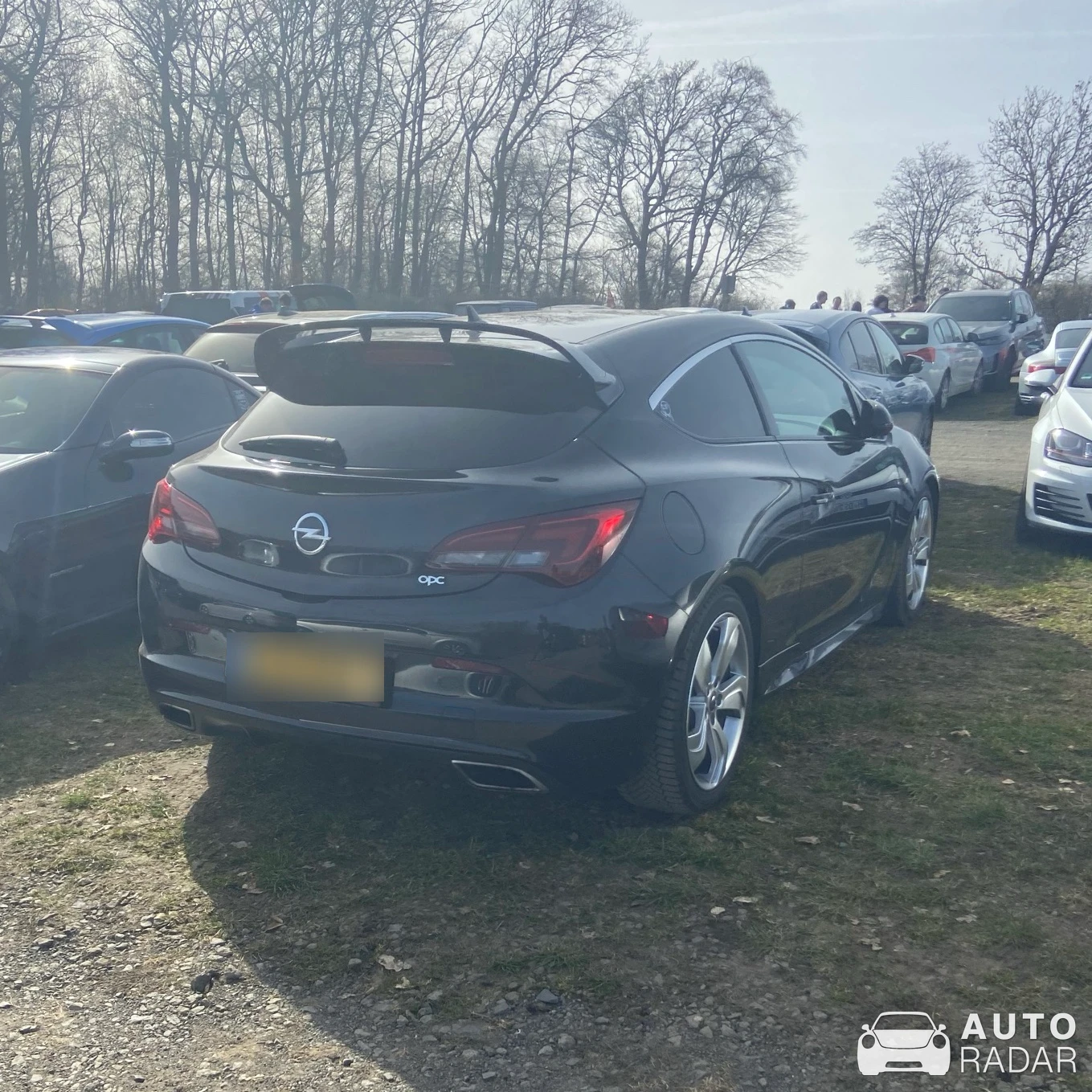 Opel Astra J GTC OPC spotted in Nürburg