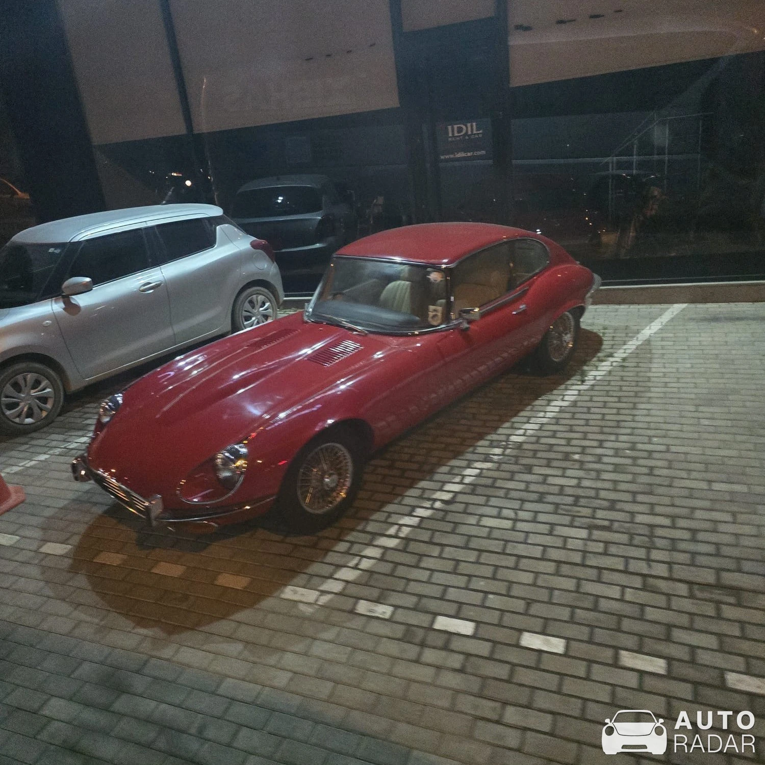 Jaguar E-Type spotted in Lefkoşa, 