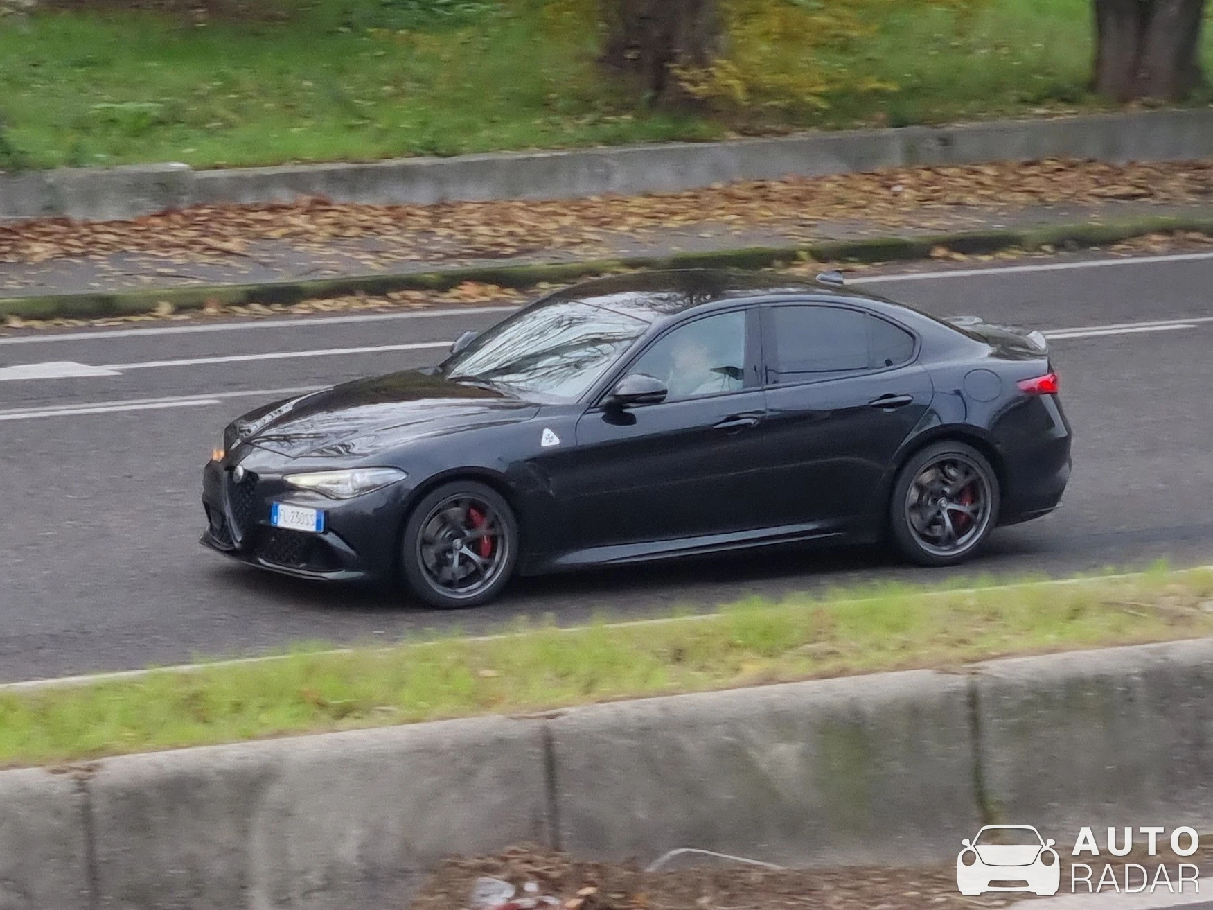 Alfa Romeo Giulia Quadrifoglio spotted in Milano, Italia