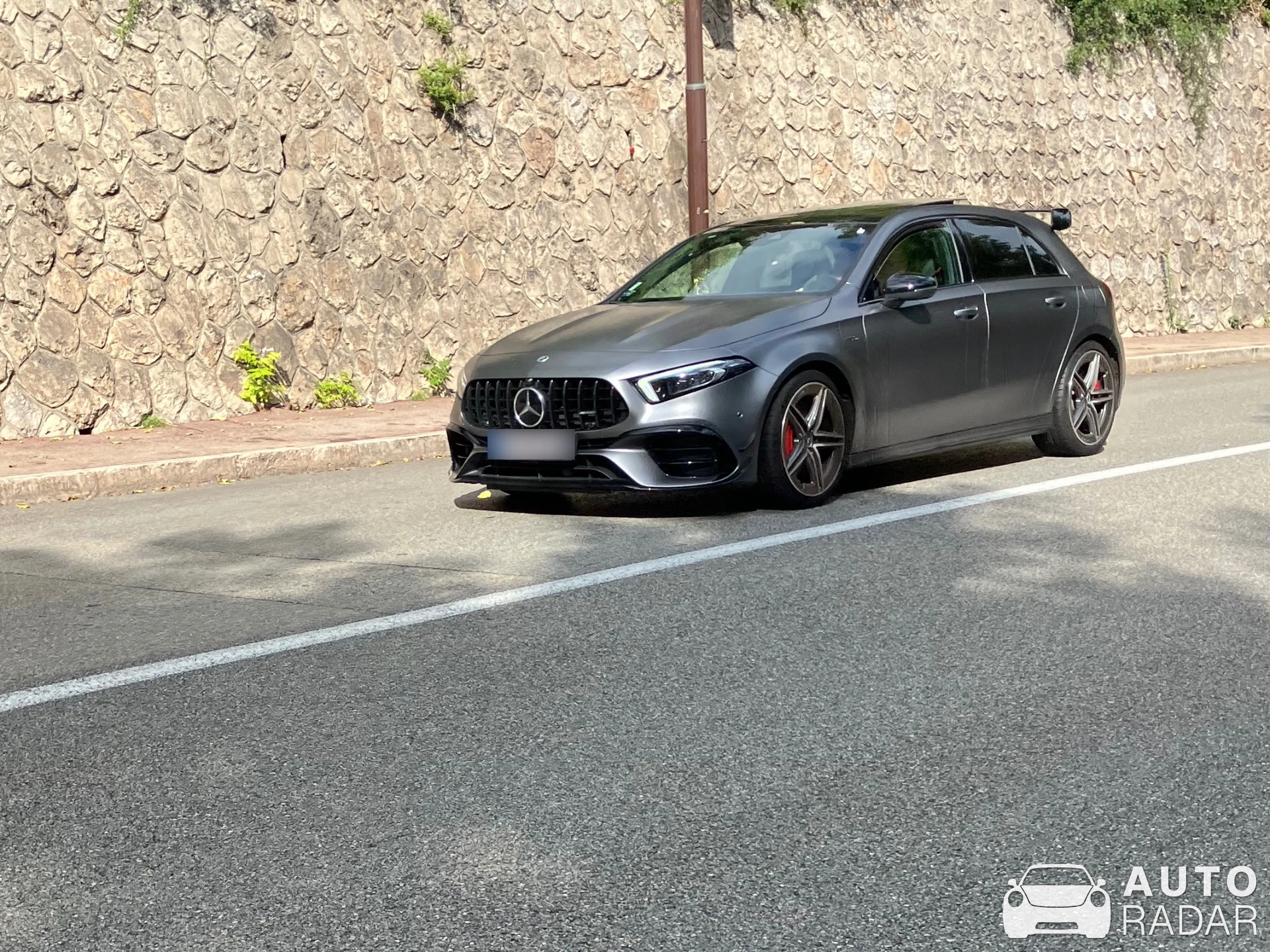 Mercedes-AMG A 45 S W177 2023 Street Style Edition spotted in Roquebrune-Cap-Martin